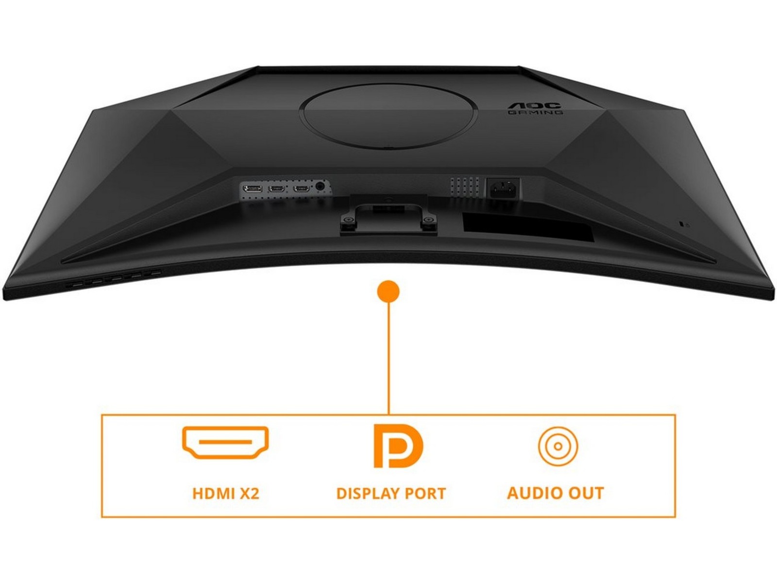 AOC 32" curved gamingskjerm CQ32G4VE -B-Grade Demo skjermer