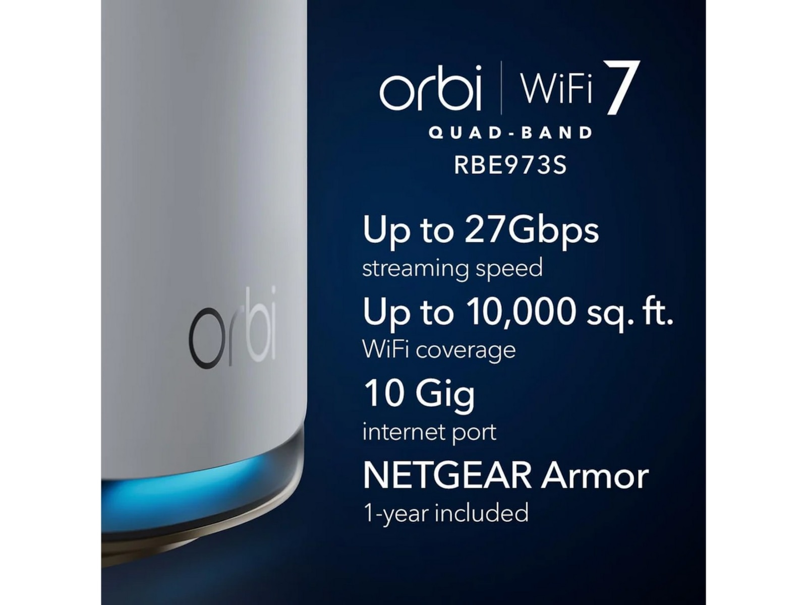 Netgear Orbi 970 mesh 3-pack Routere