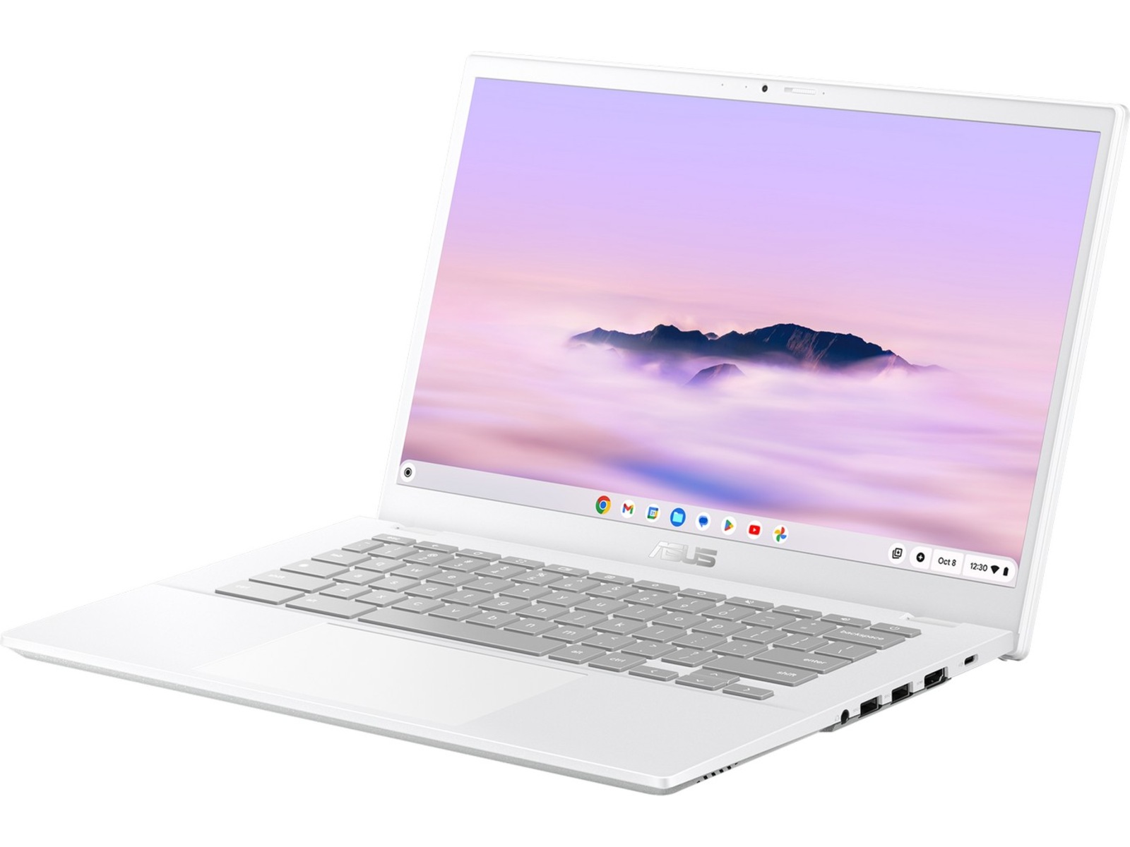 Asus Chromebook Plus CX34 14" FHD (hvit) -B-Grade Demo bærbar PC