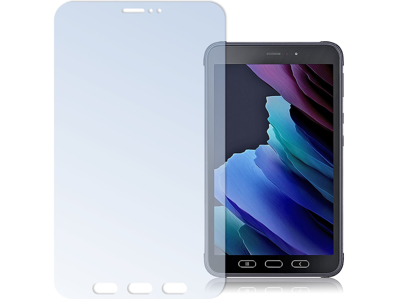 4smarts Galaxy Tab Active 3 Skjermbeskytter Skjermbeskyttelse nettbrett