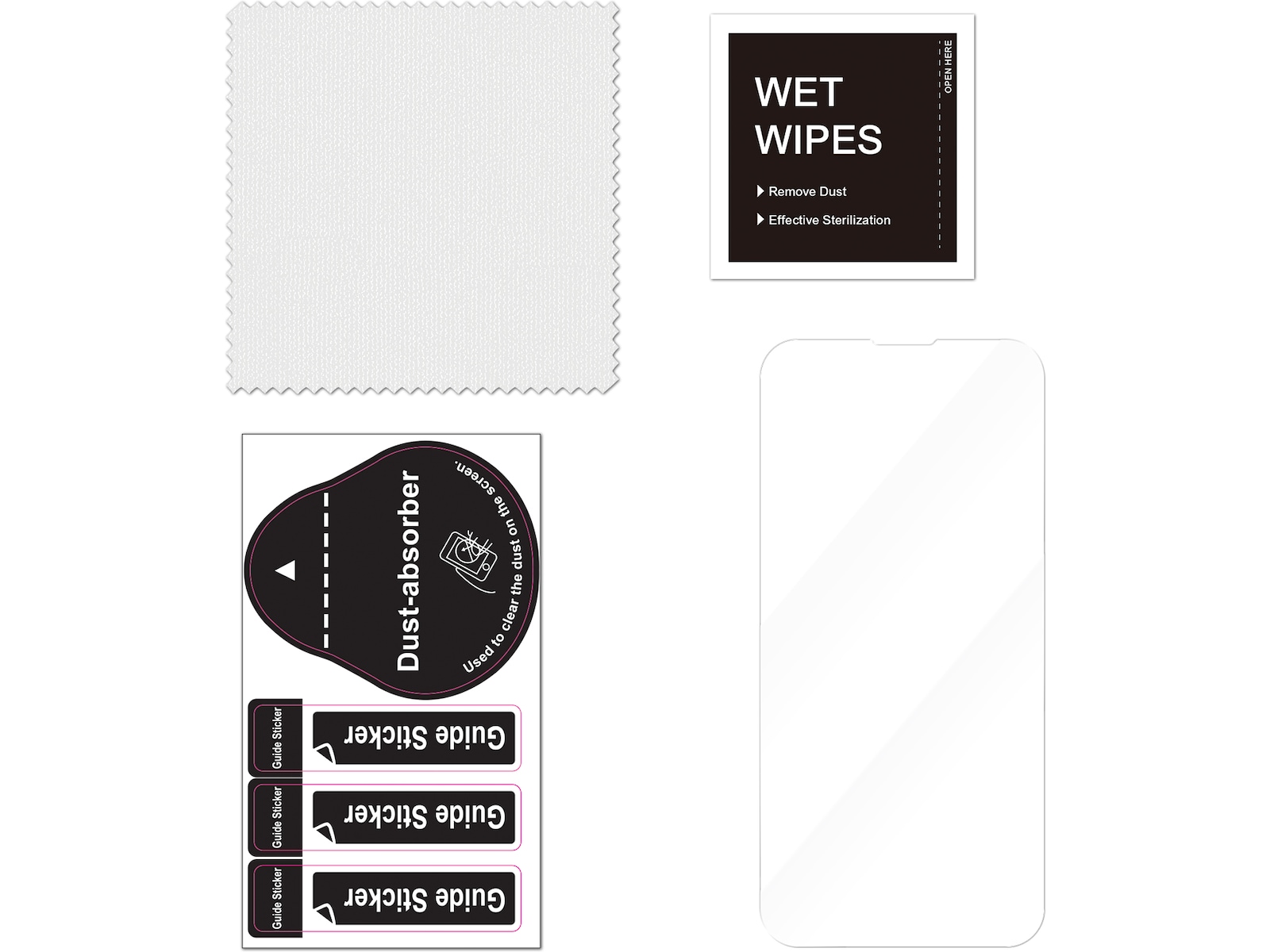 iiglo iPhone 16e / 14 / 13 / 13 Pro Skjermbeskytter Skjermbeskytter