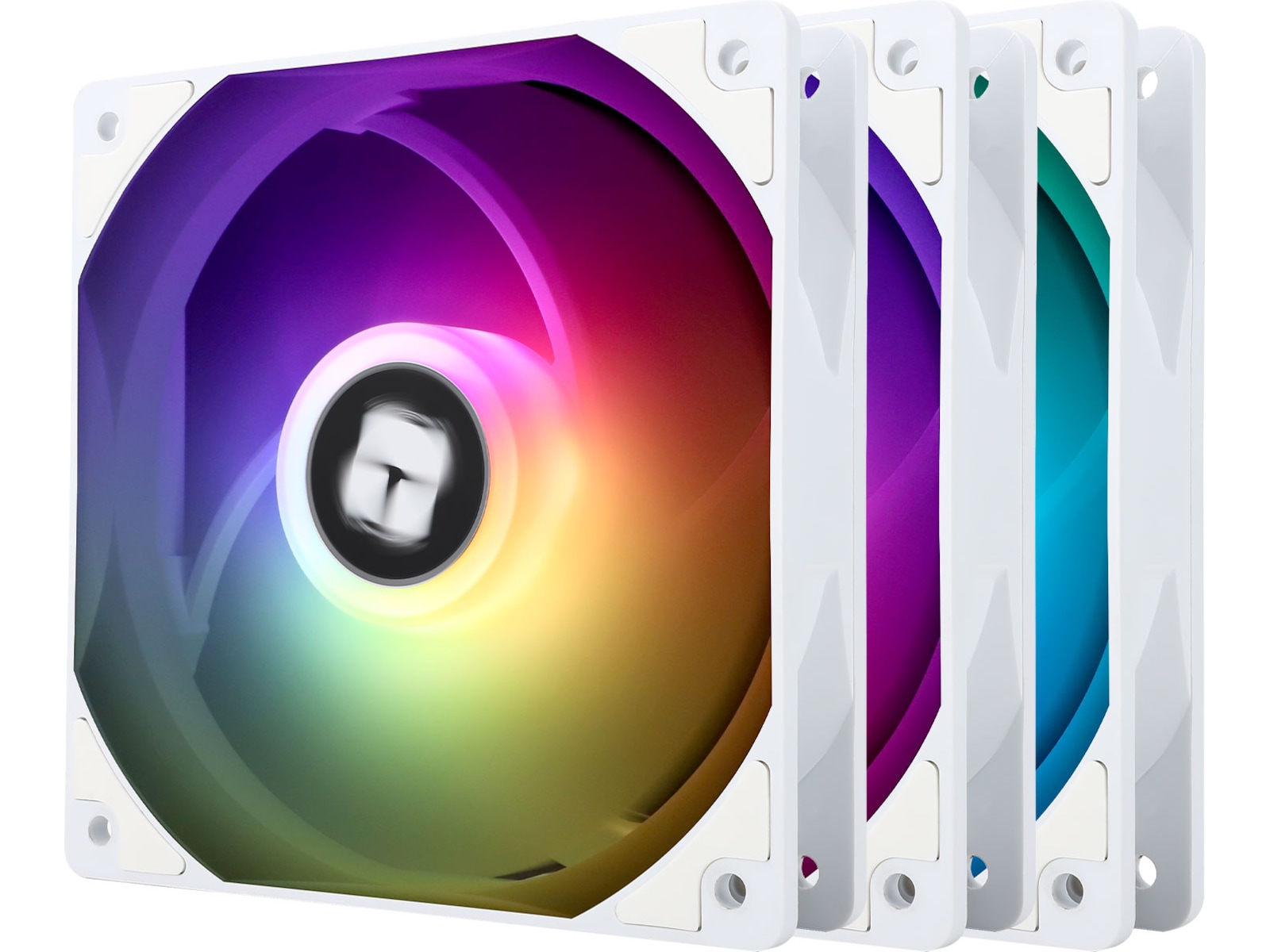Thermalright TL-C12CW-S ARGB 120mm Vifte 3-Pack (hvit) Vifter