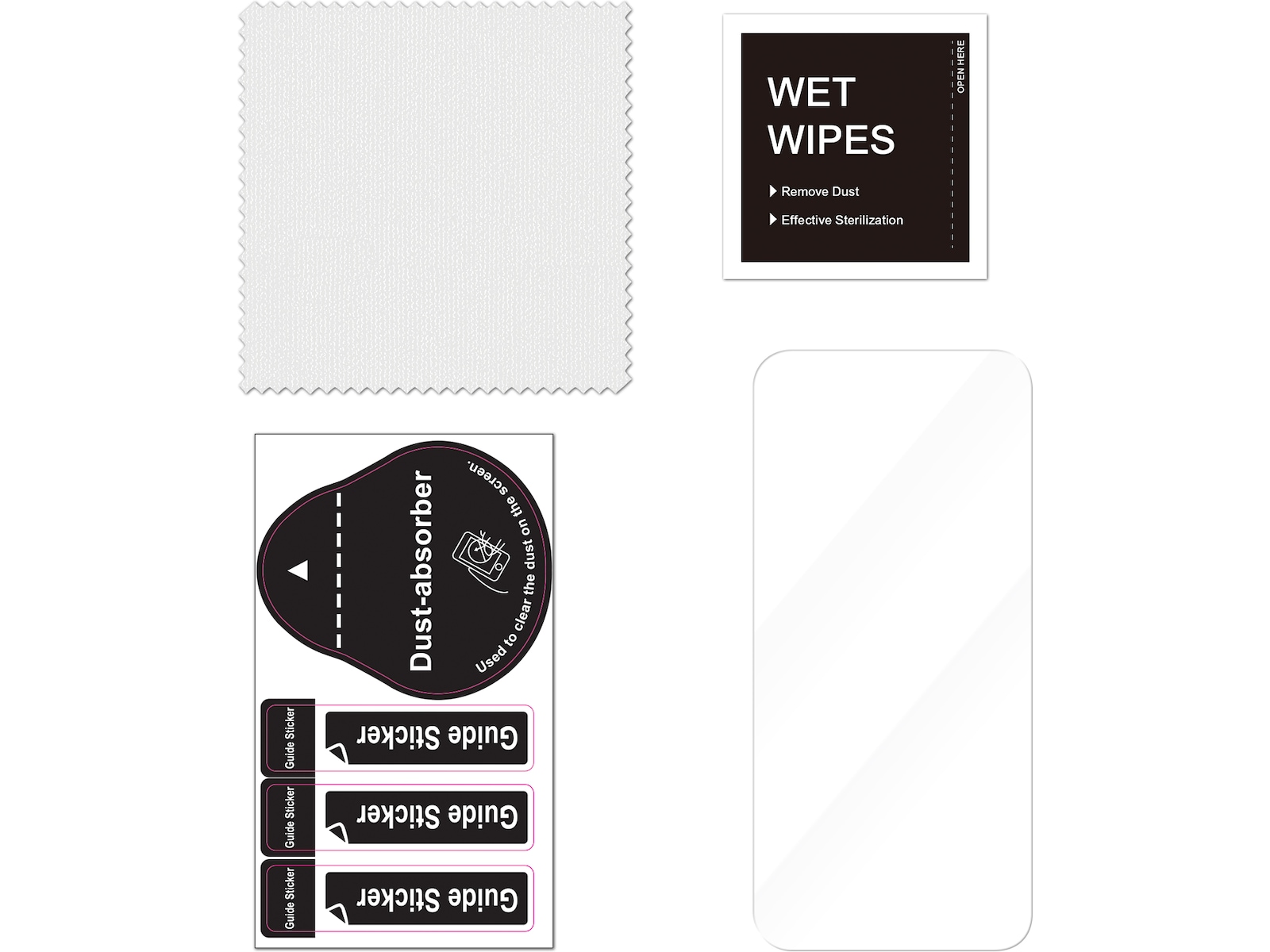 iiglo iPhone 16 Plus / 15 Plus Skjermbeskytter Skjermbeskytter