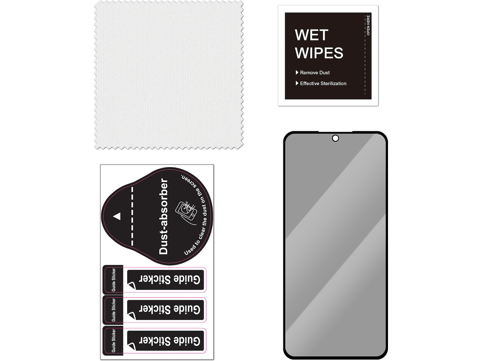 iiglo Galaxy S23 FE Privacy Skjermbeskytter Skjermbeskytter