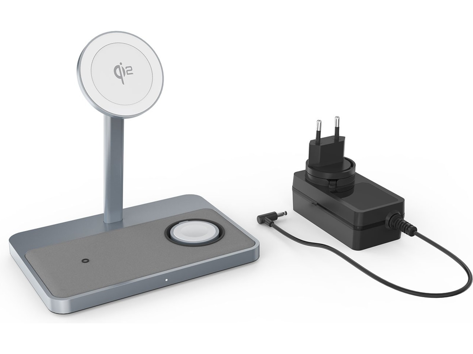 Andersson 3-i-1 Qi2 30W Trådløs ladestasjon Trådløs lader