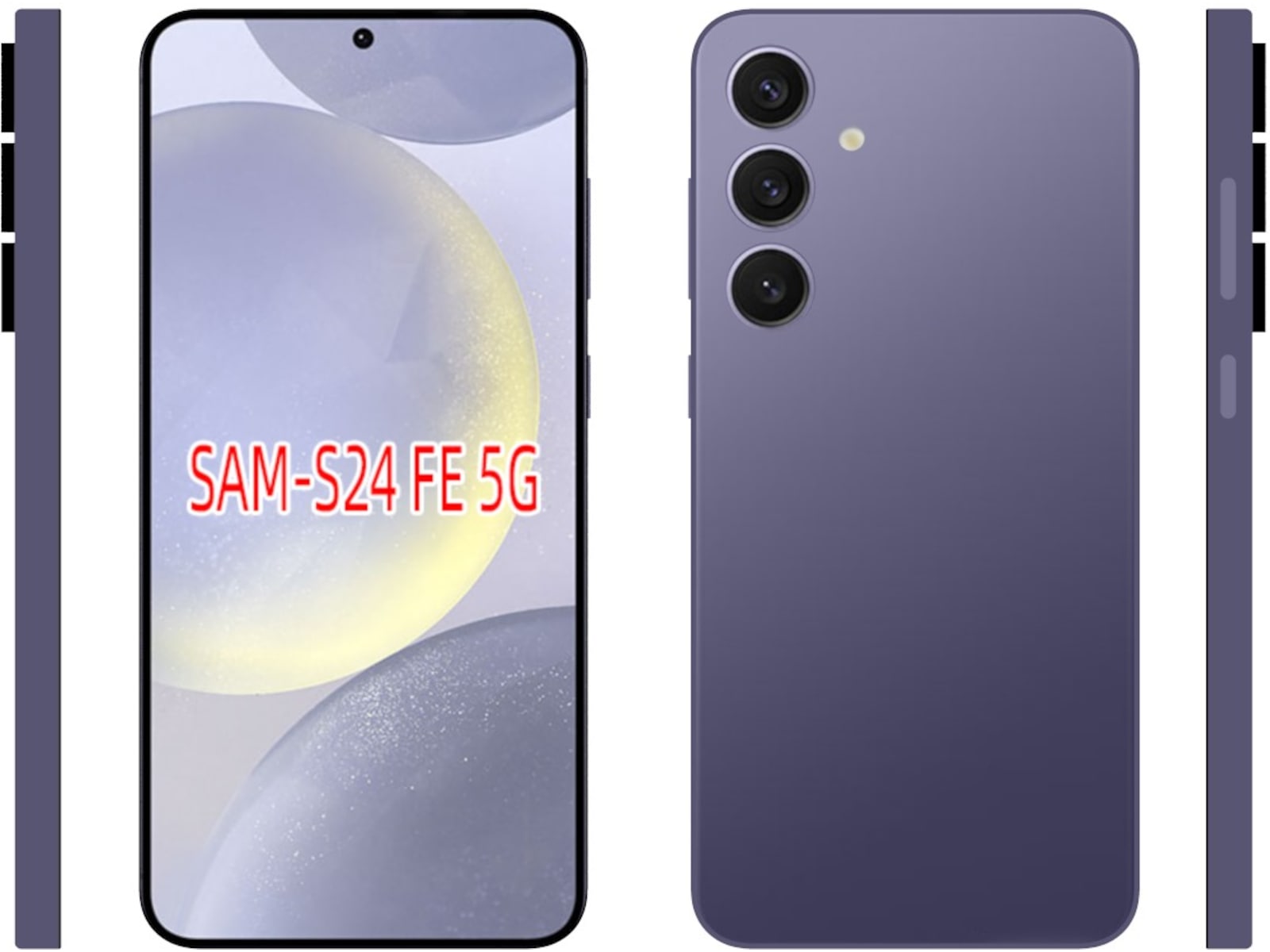 iiglo Galaxy S24 FE Silikondeksel (gjennomsiktig) Mobildeksel