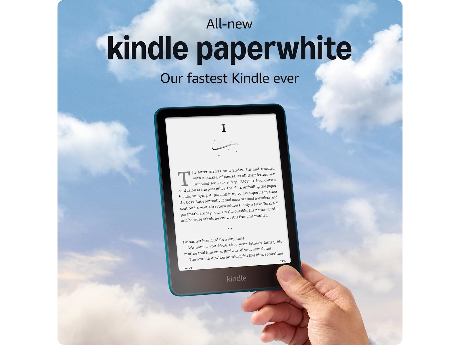 Amazon Kindle Paperwhite 7" 16GB (sort) Lesebrett