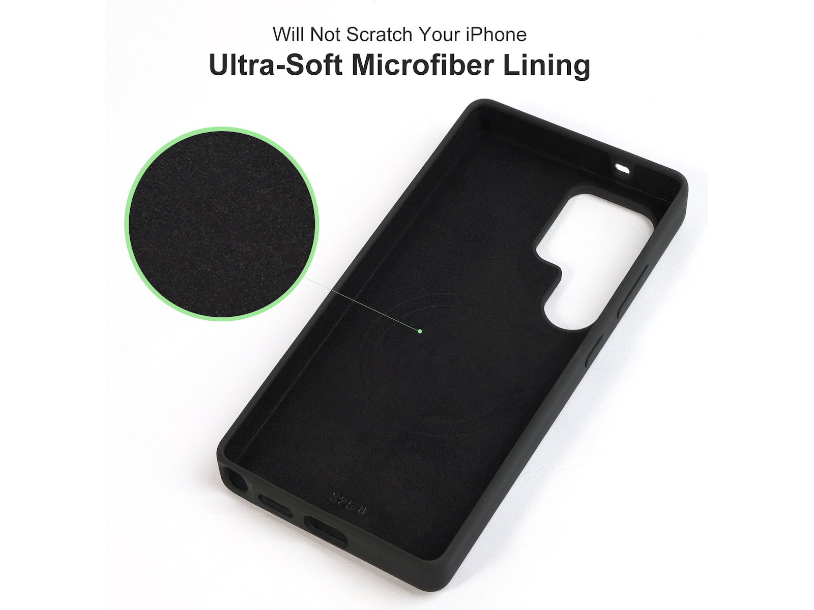 iiglo Galaxy S25 Ultra deksel (sort) Mobildeksel