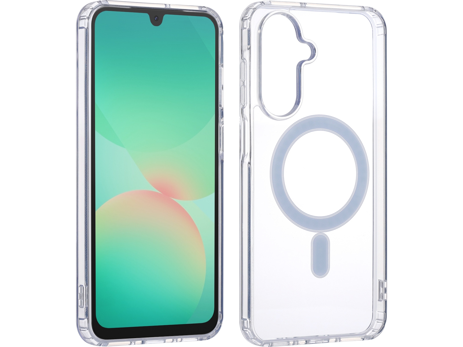 iiglo Galaxy A26 5G Magnetic clear case (gjennomsiktig) Mobildeksel