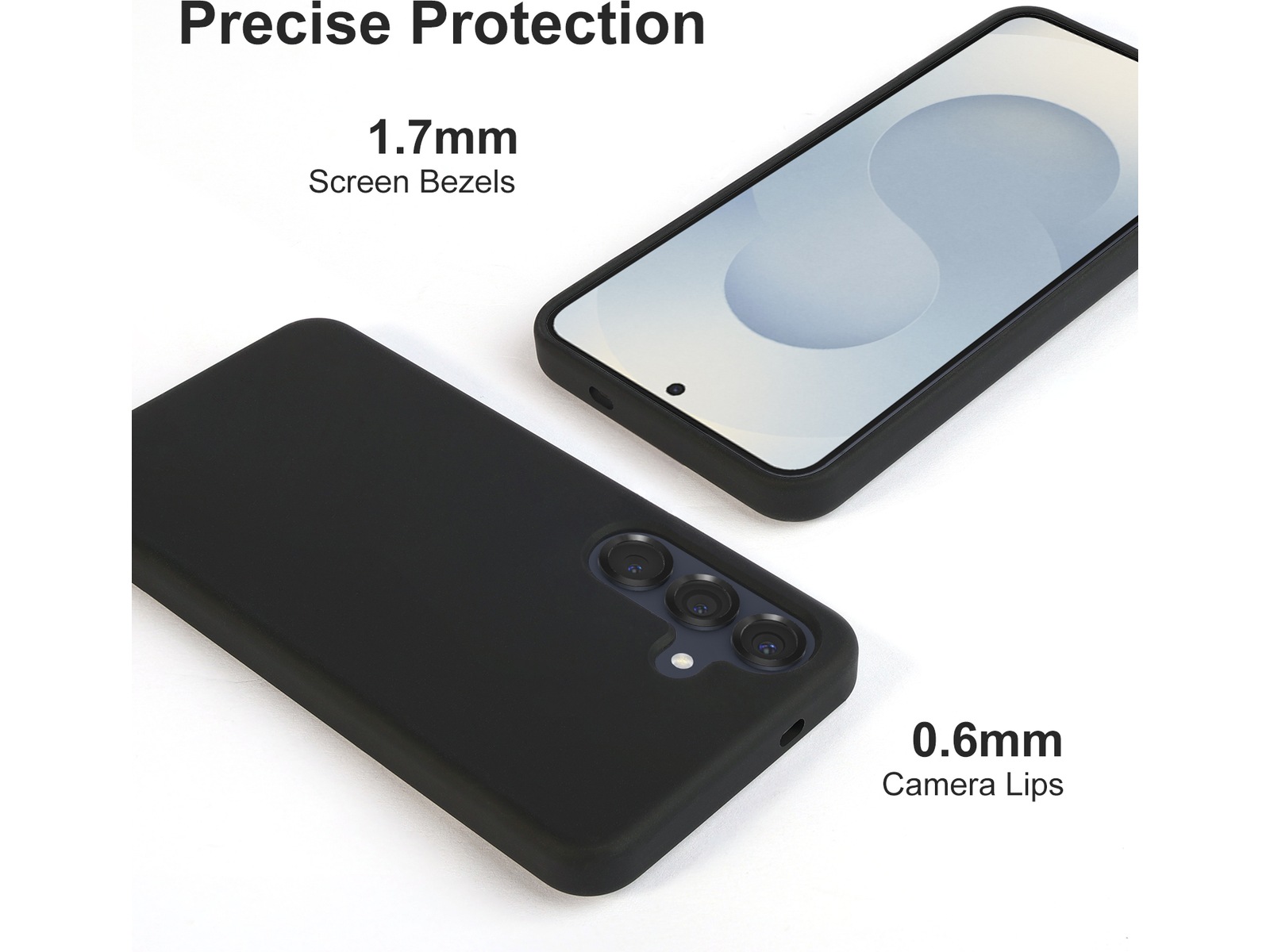 iiglo Galaxy S25 Magnetic deksel (sort) Mobildeksel