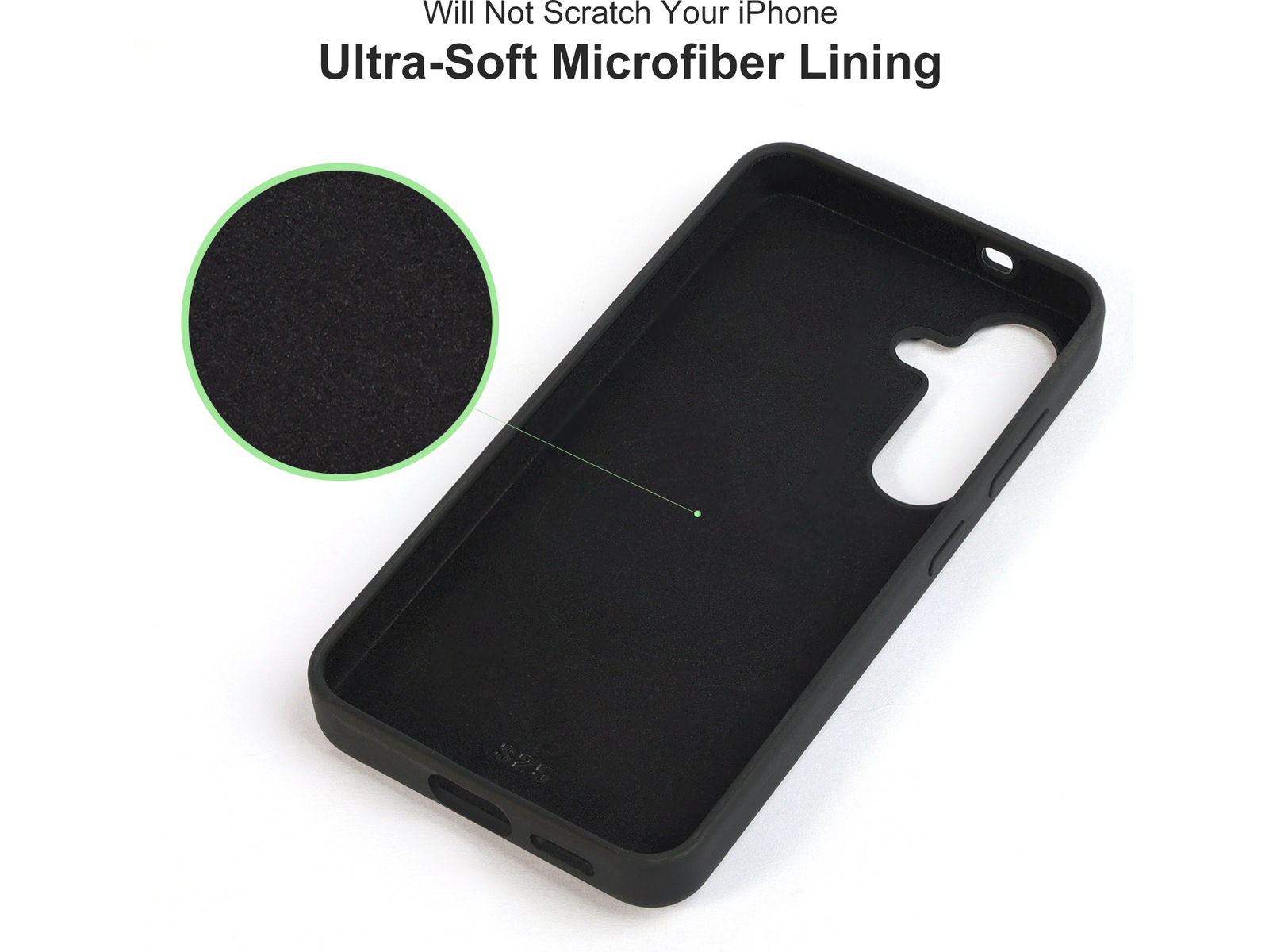 iiglo Galaxy S25 Magnetic deksel (sort) Mobildeksel