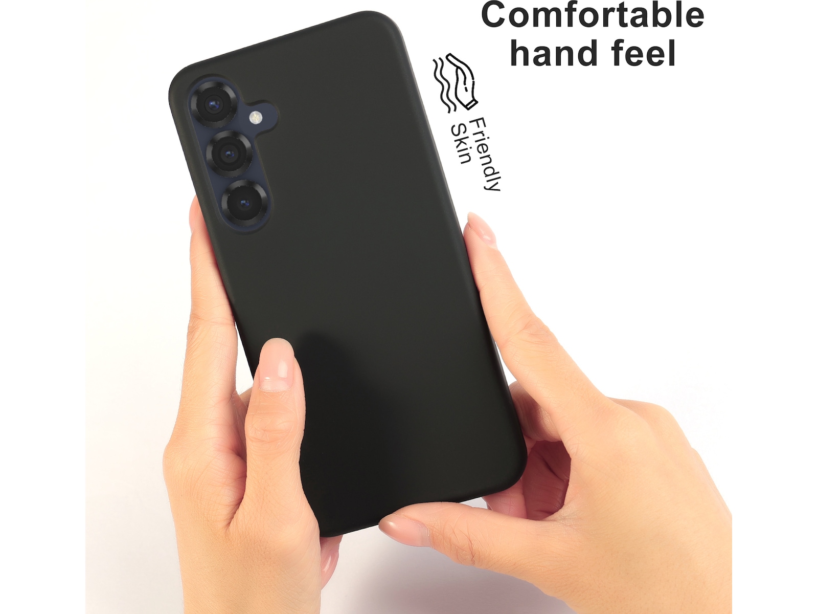 iiglo Galaxy S25+ Magnetic deksel (sort) Mobildeksel