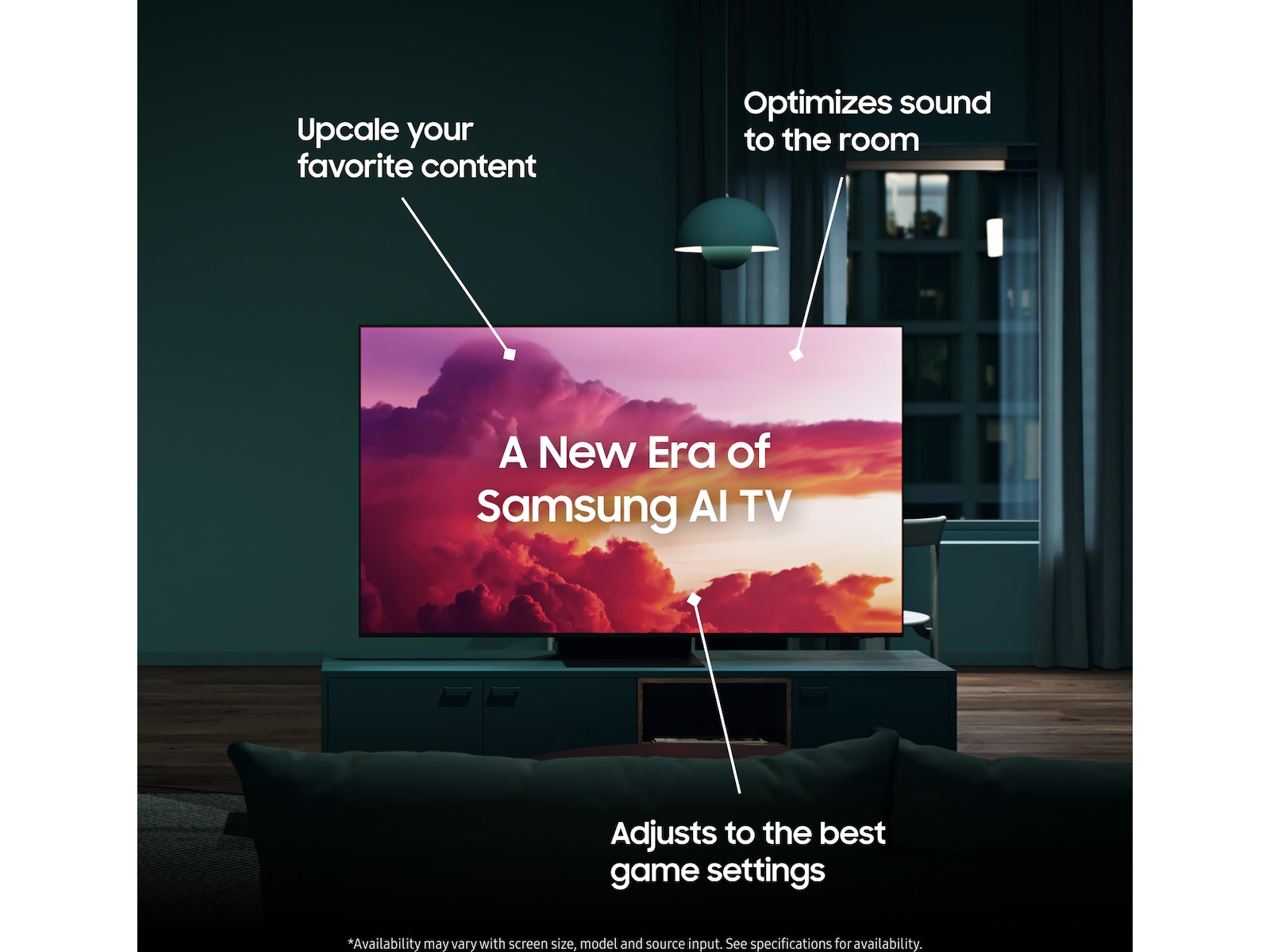 Samsung 55" S85D 4K OLED Smart TV TQ55S85D 50 - 59 tommer TV