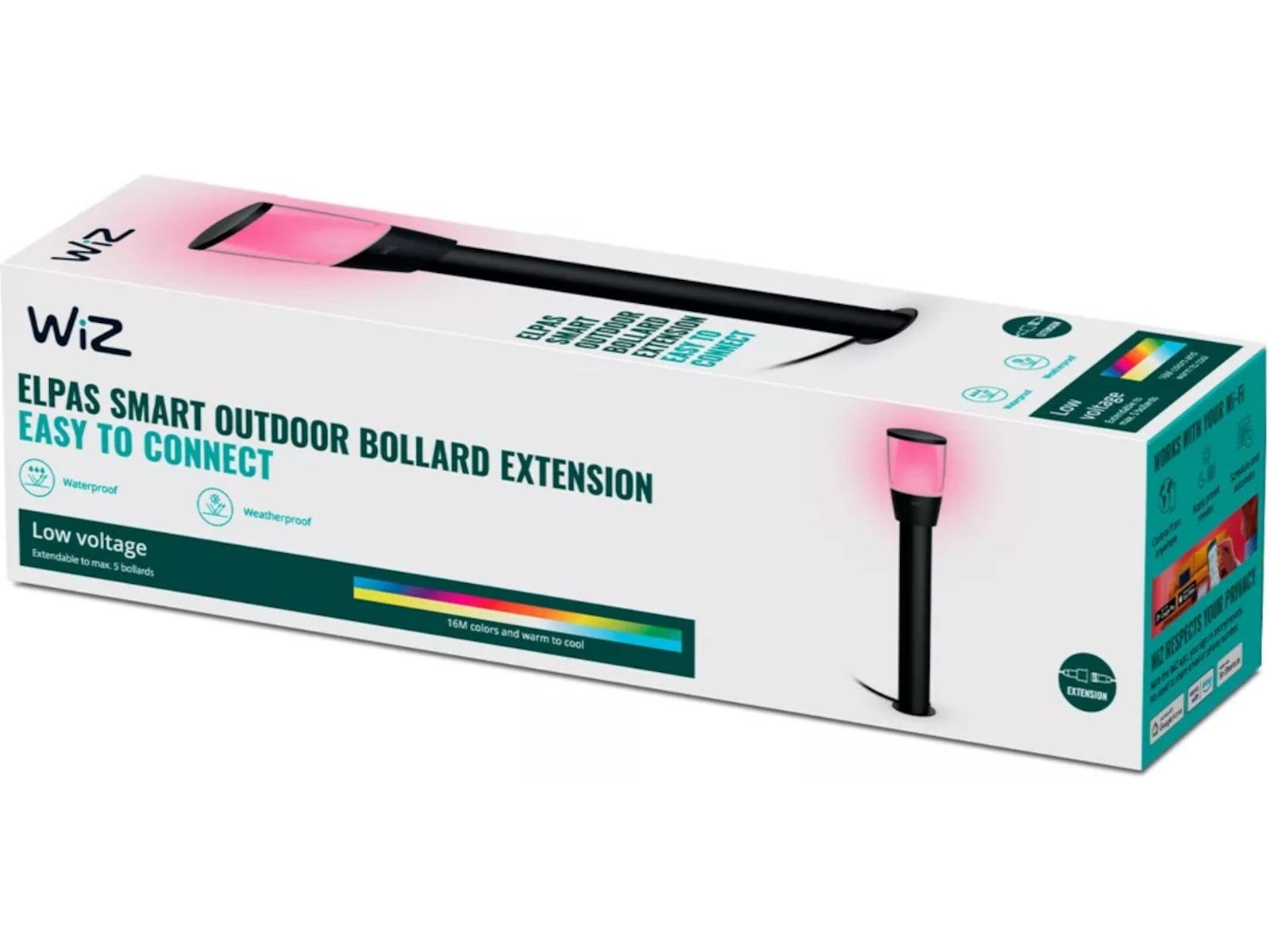 WiZ ELPAS 12V Startsett med pullerter Gulvlampe