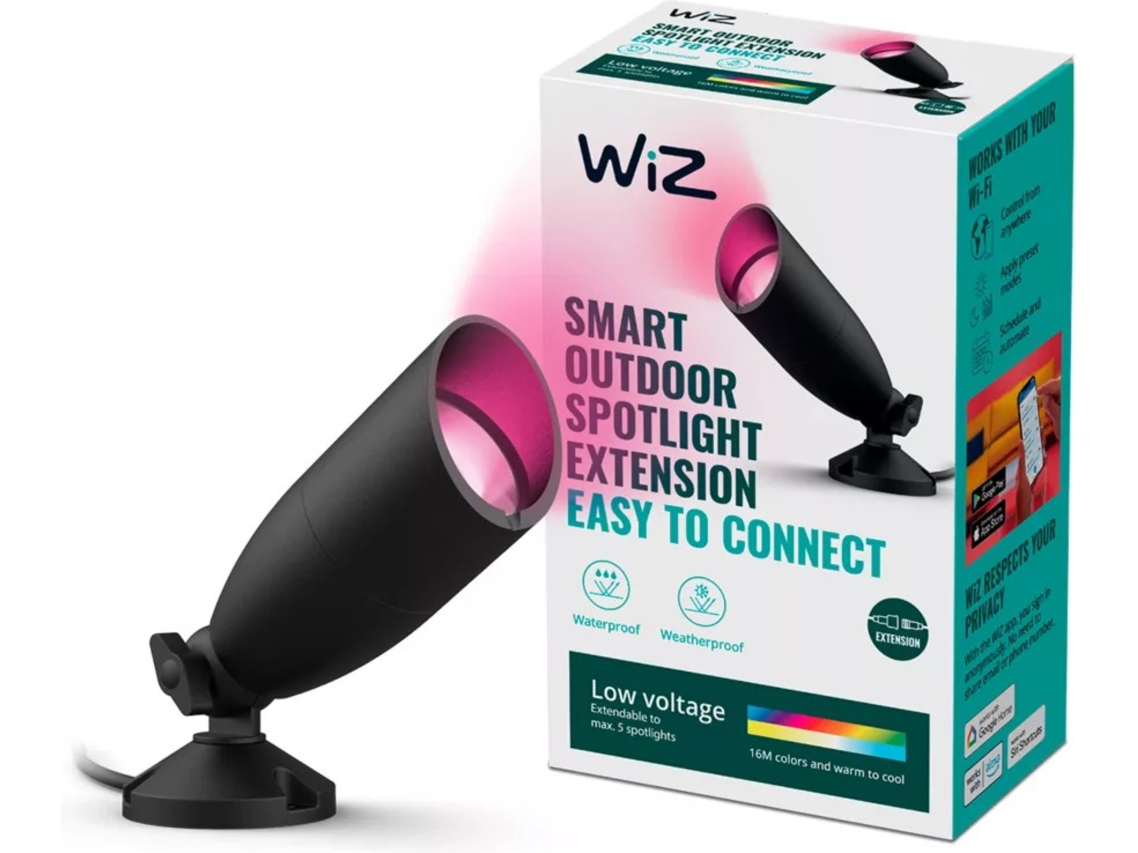 WiZ 12V Utvidelse for bakkespotlys Gulvlampe