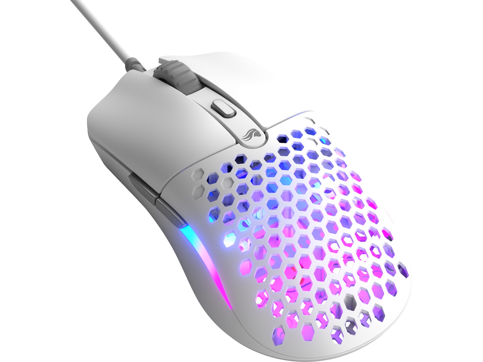 Glorious Model O Eternal gamingmus (hvit) Gamingmus