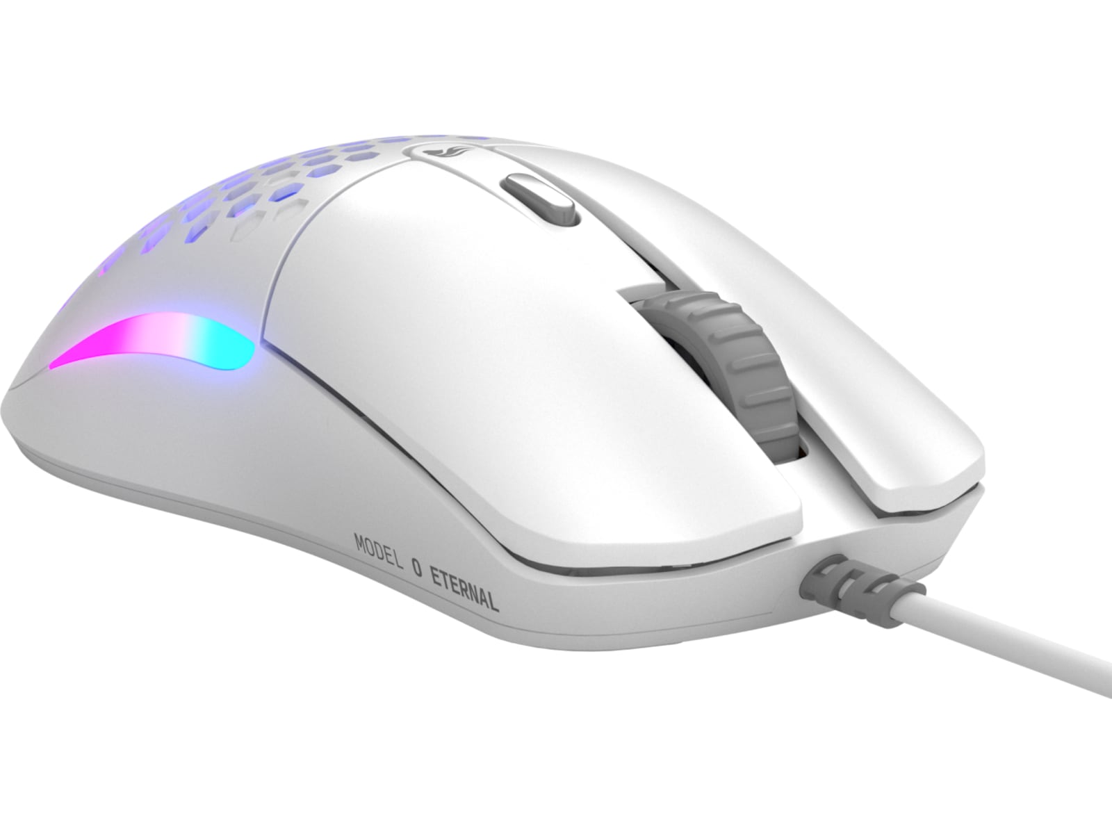Glorious Model O Eternal gamingmus (hvit) Gamingmus