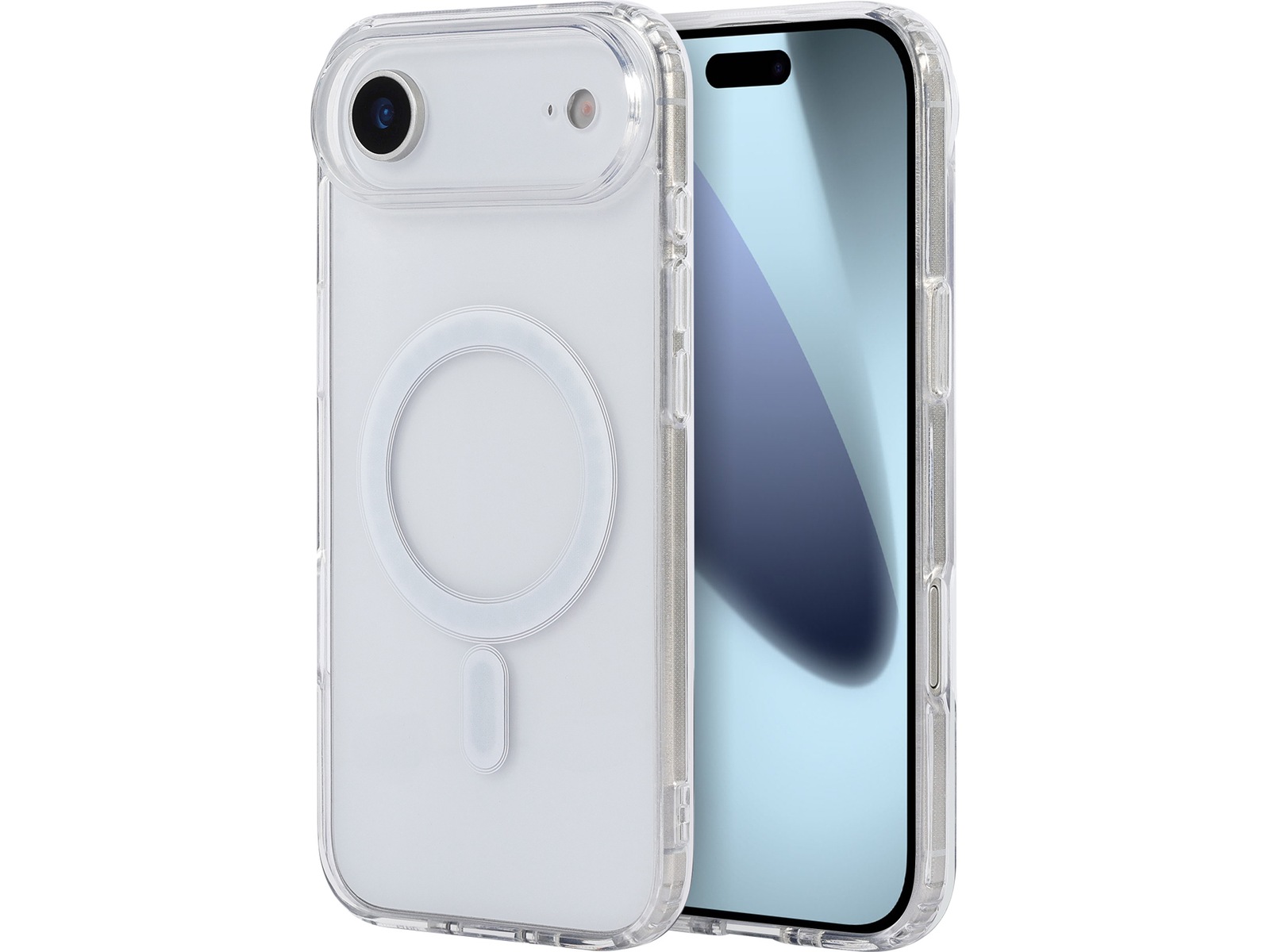 iiglo iPhone Air Magnetic Silikondeksel (gjennomsiktig) Mobildeksel