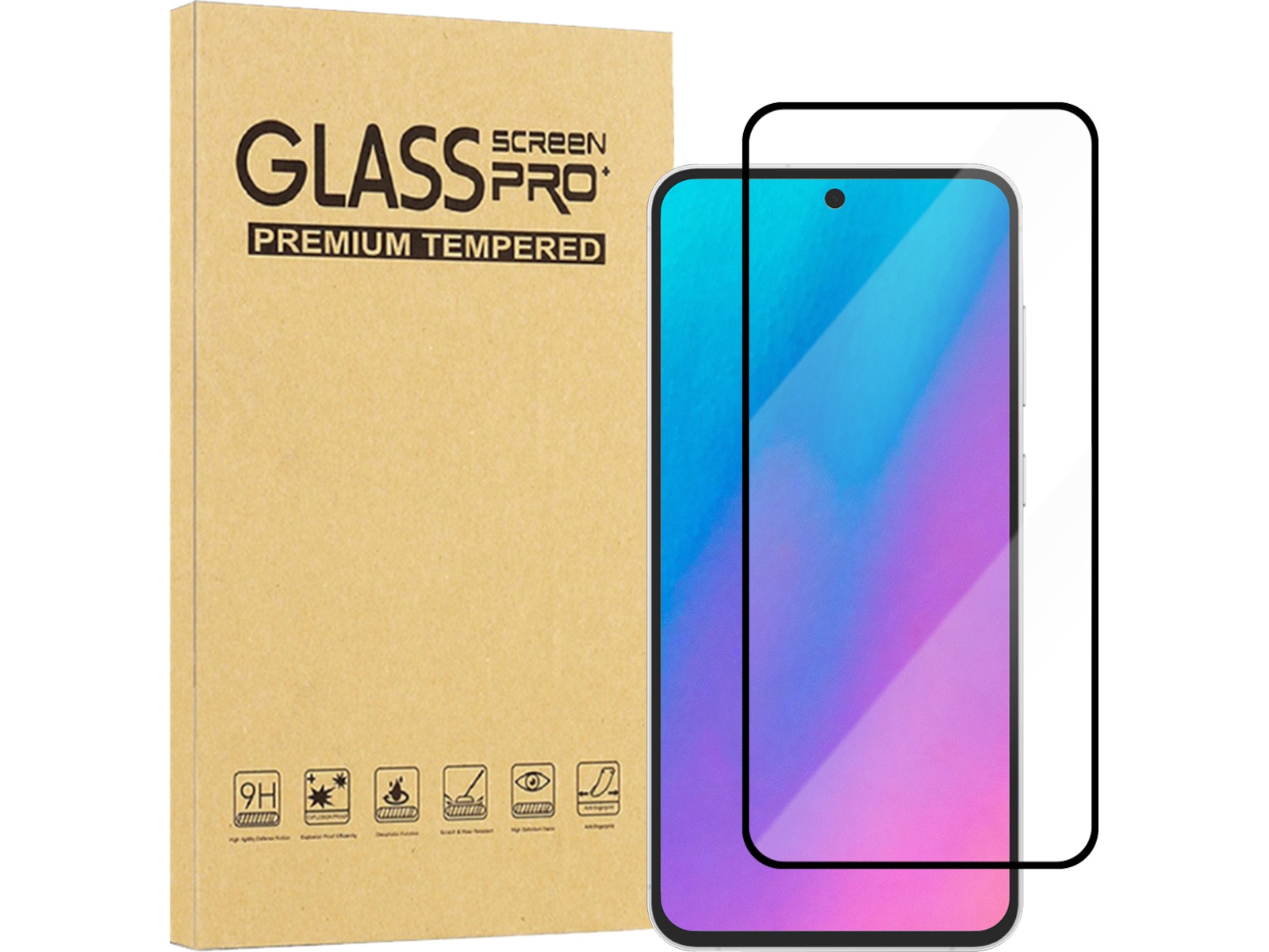 iiglo Galaxy S25 FE / S24 FE / A36 / A56 skjermbeskytter Skjermbeskytter