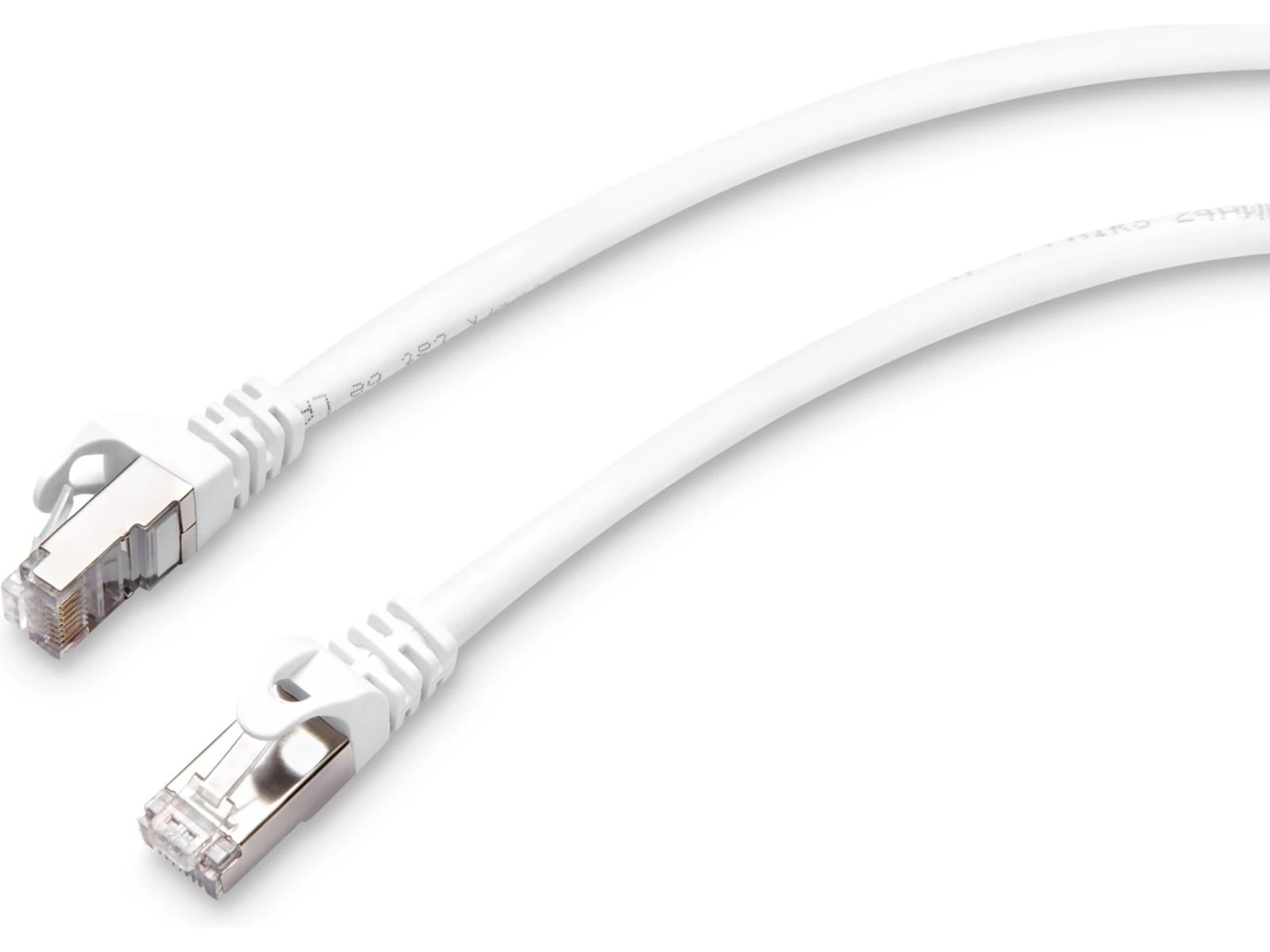 Andersson Nettverkskabel Cat6a 5m (hvit) Nettverkskabler