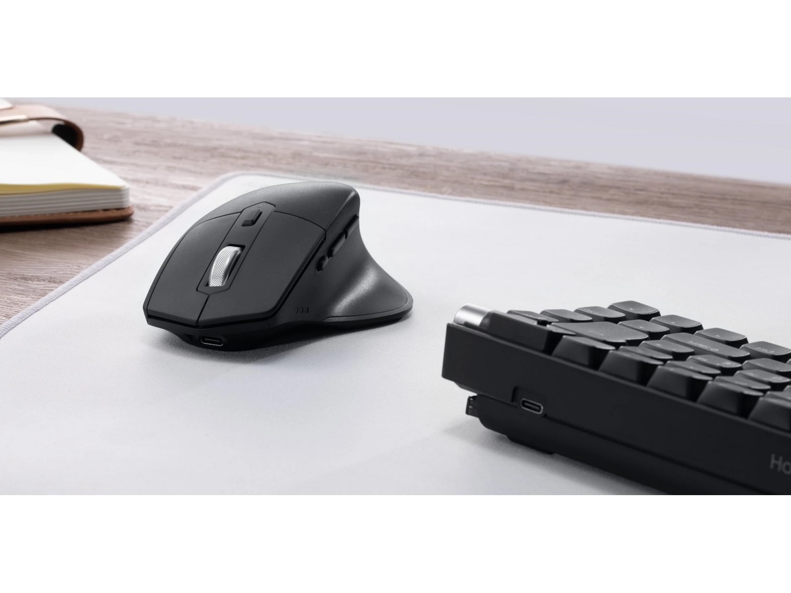 Andersson WSM-3000 trådløs ergonomisk mus (sort) Ergonomi