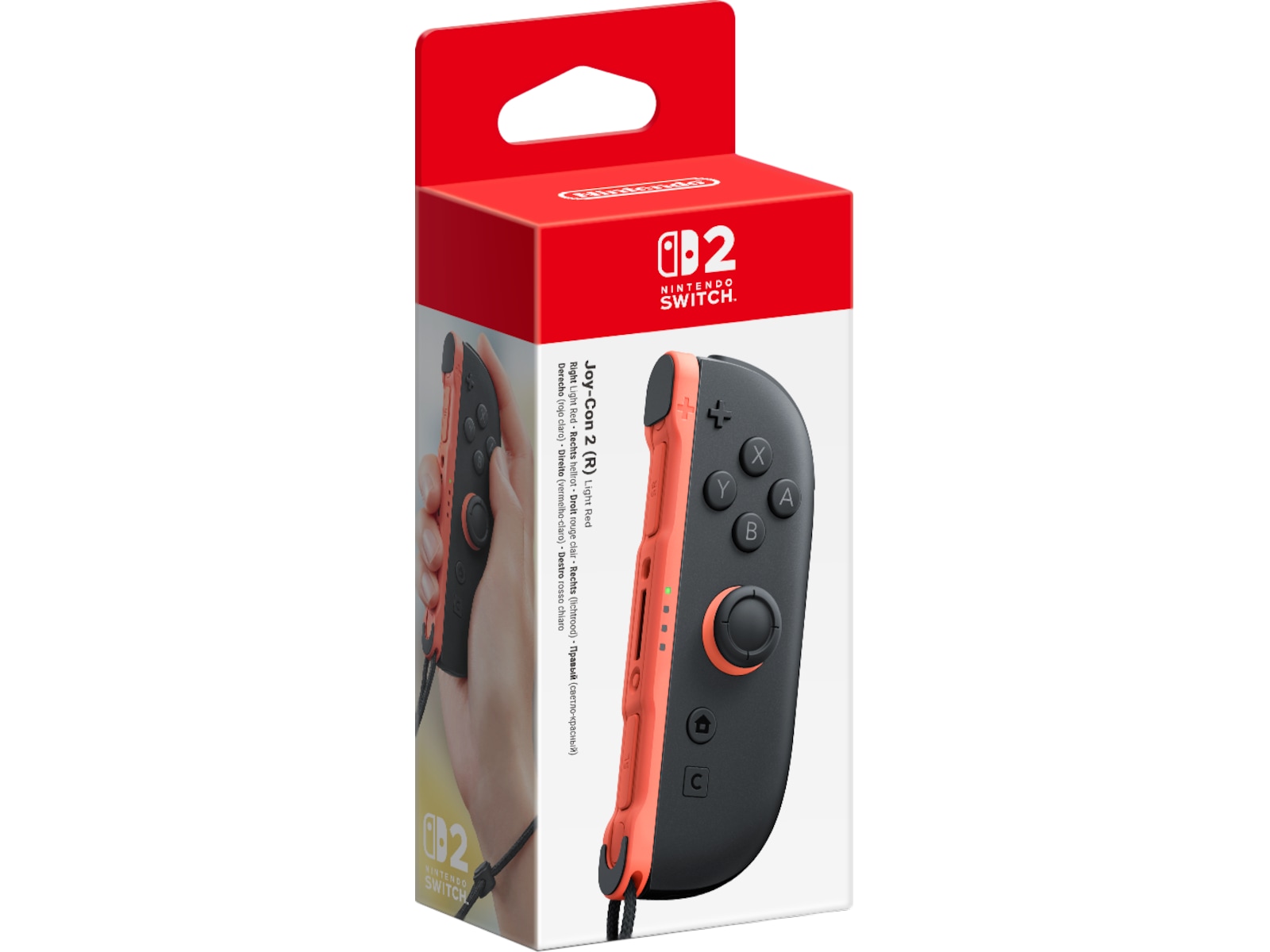 Nintendo Switch 2 Joy-Con 2 Right (Rød) Tilbehør til spillkonsoller