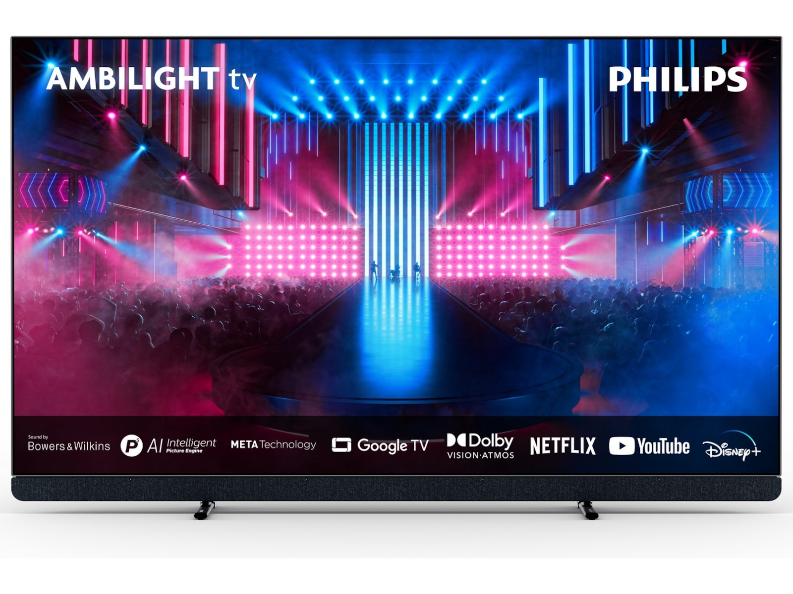 Philips 77" 4K UHD OLED+ Smart TV Ambilight 77OLED909 -B-Grade Demo TV/projektor