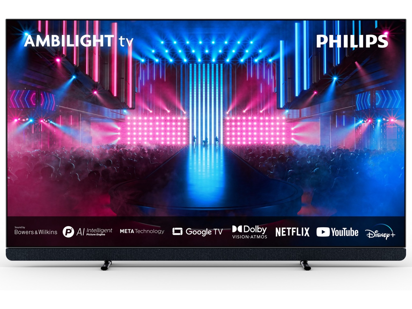 Philips 77" 4K UHD OLED+ Smart TV Ambilight 77OLED909 70 - 79 tommer TV