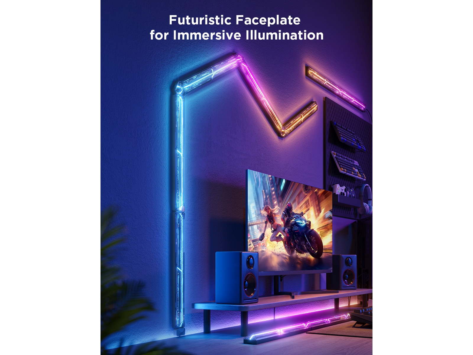 Govee Gaming Wall Light (4+1) Led strips & underholdning