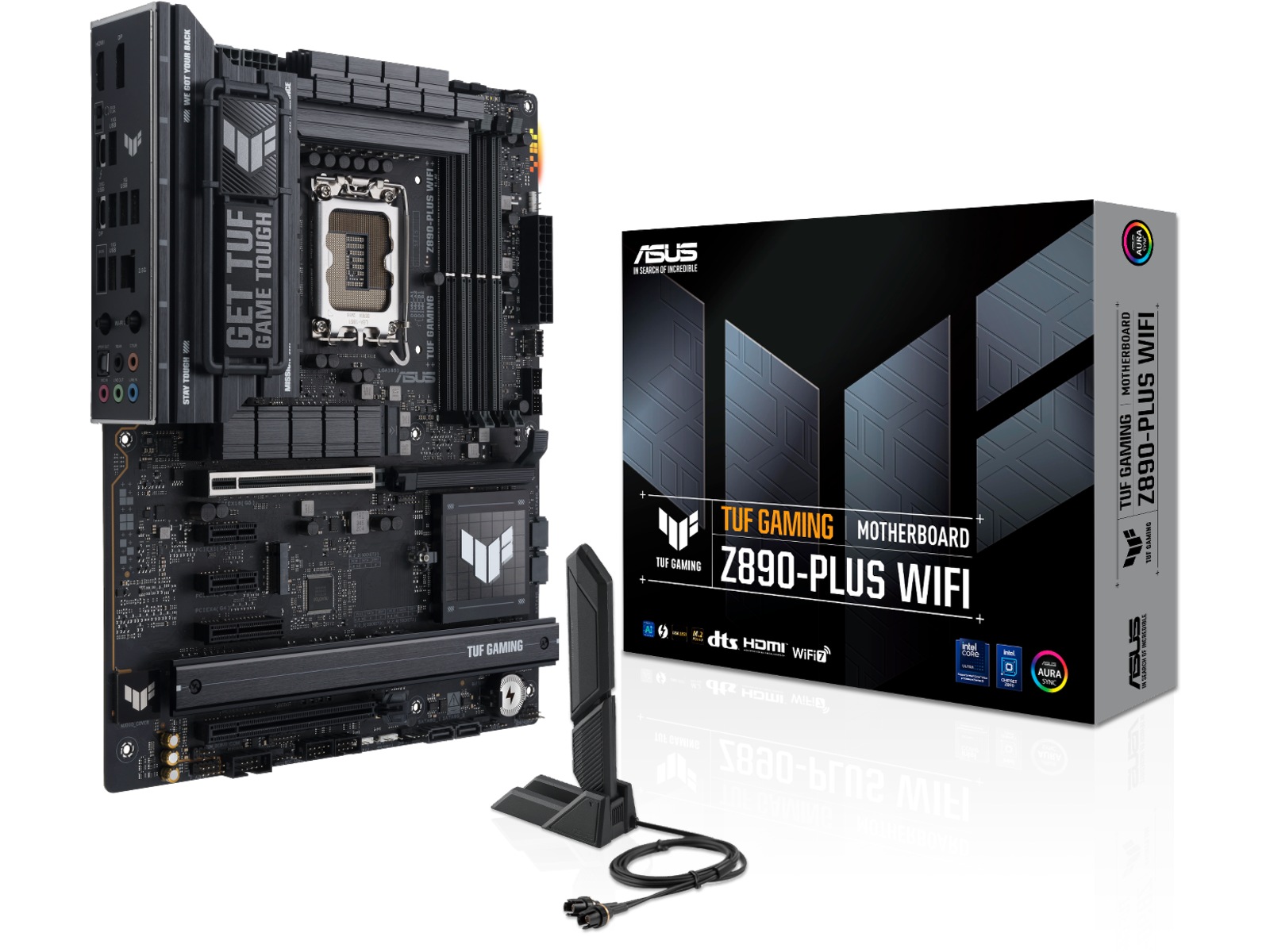 Asus TUF Gaming Z890-PLUS WIFI Hovedkort -B-Grade Demo hovedkort
