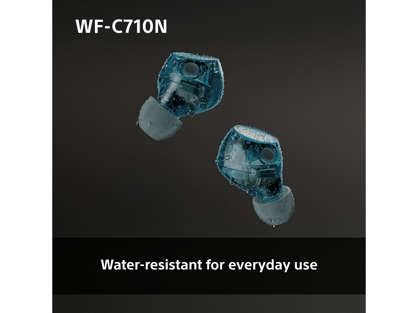 Sony WF-C710N Trådløse ørepropper, In-ear (blå) Ørepropper