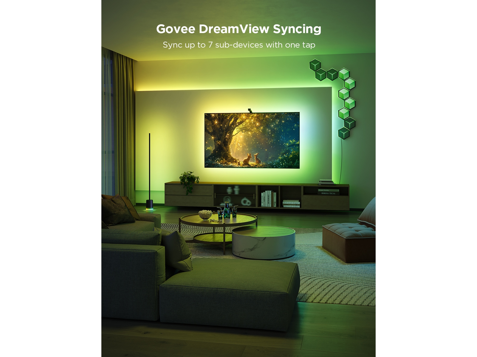 Govee TV Backlite 3 Lite Wild Robot (75-85") Led strips & underholdning