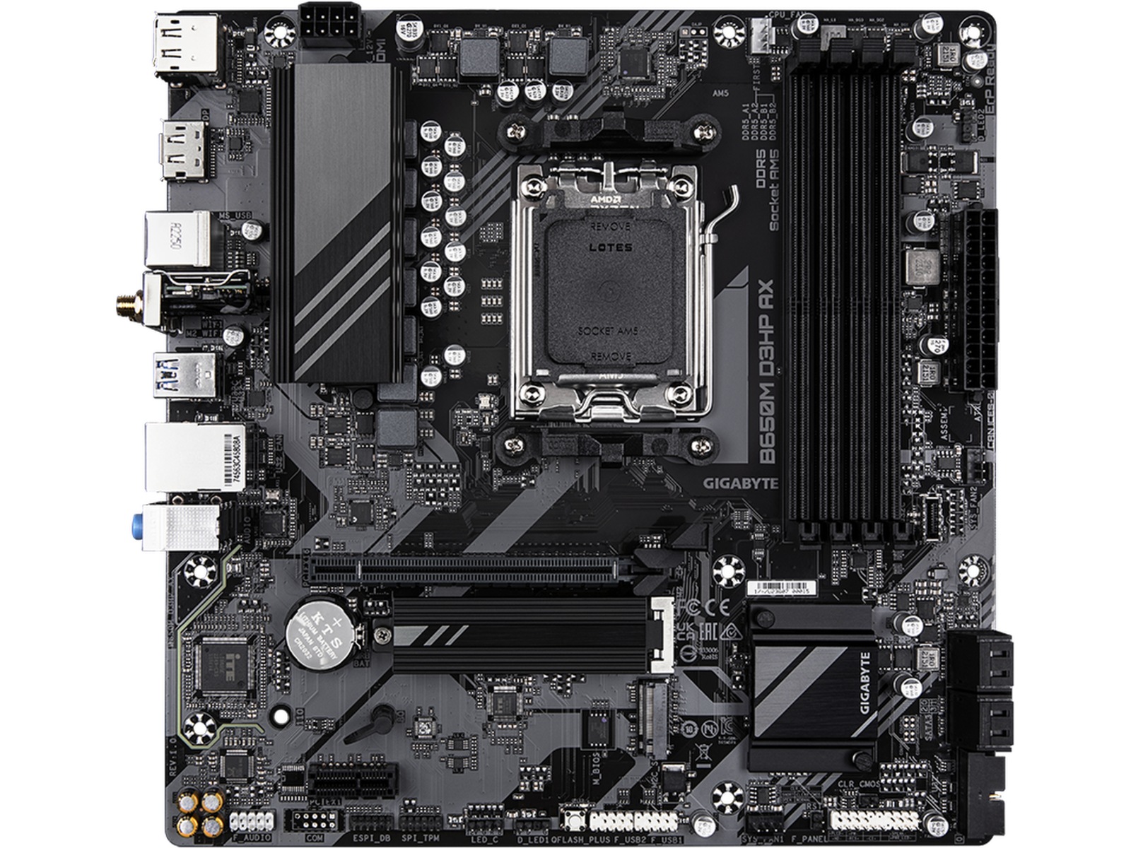 Gigabyte B650M D3HP AX Hovedkort AMD Socket