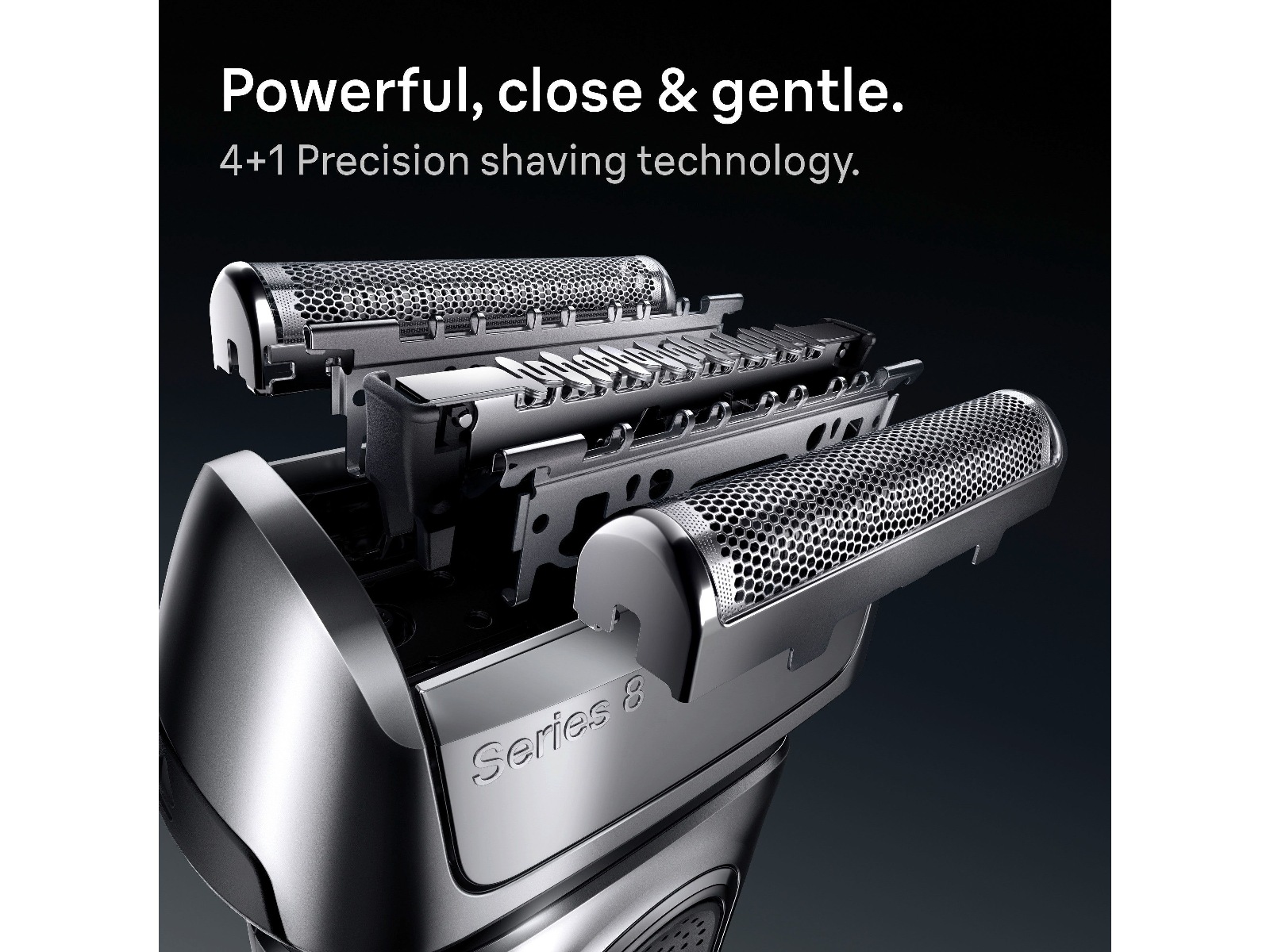 Braun Series 8 elektrisk barbermaskin 8617S Barbermaskiner