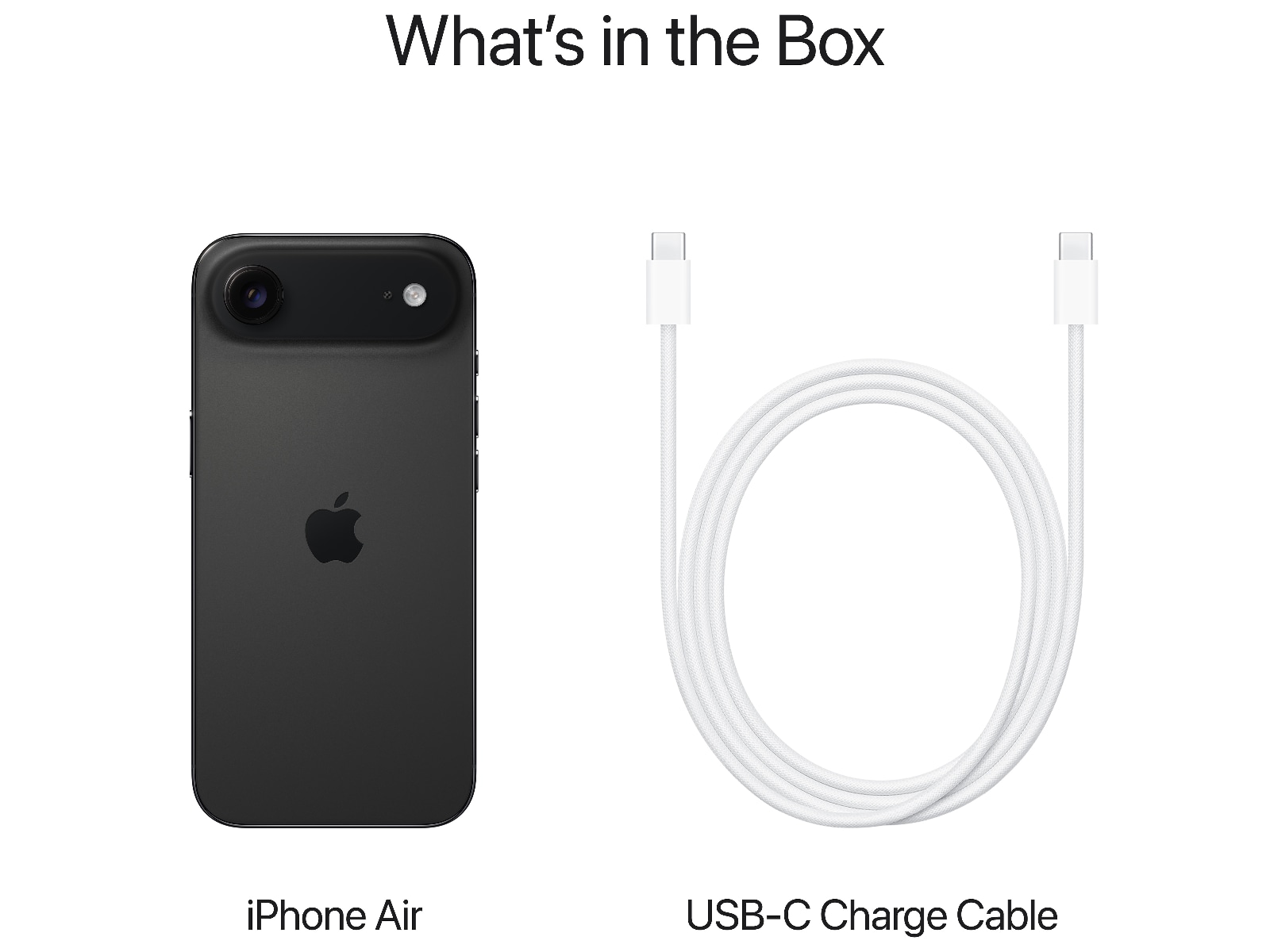 iPhone Air 1TB (stellarsvart) Mobiltelefoner