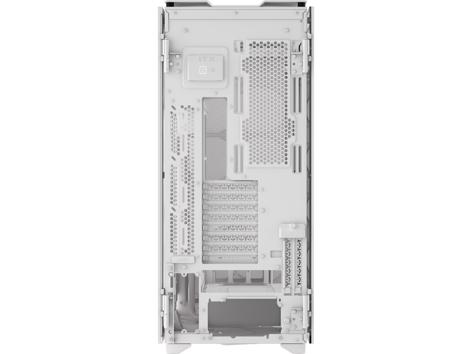 Corsair iCUE Link 9000D RGB Super Tower (hvit) Big tower