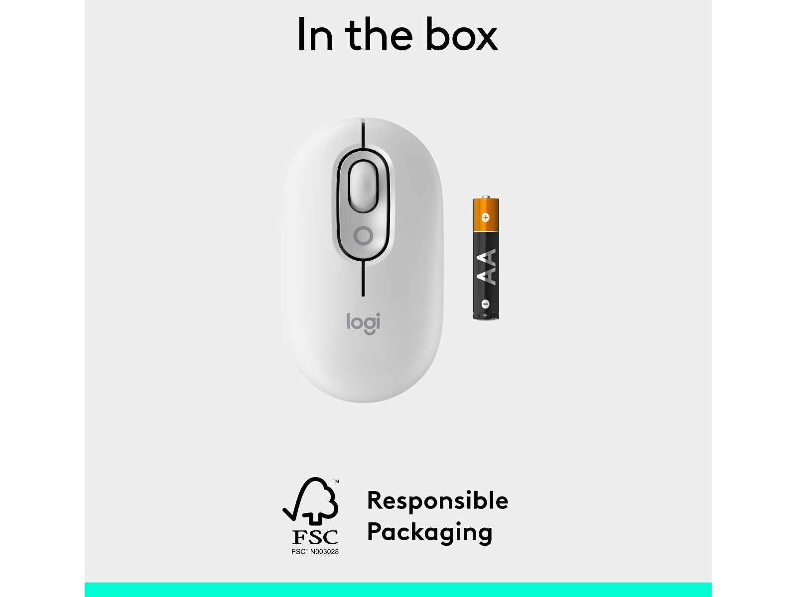 Logitech POP Icon trådløs mus (off-white) Mus