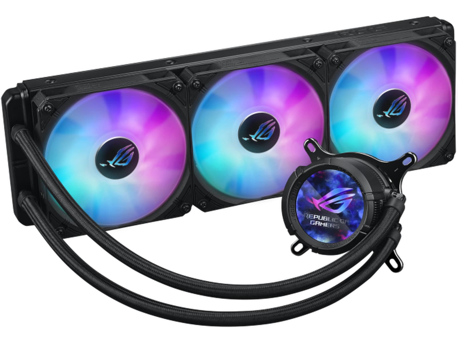 Asus ROG Strix LC III 360 ARGB LCD Kjøler (sort) CPU - Vannkjøling