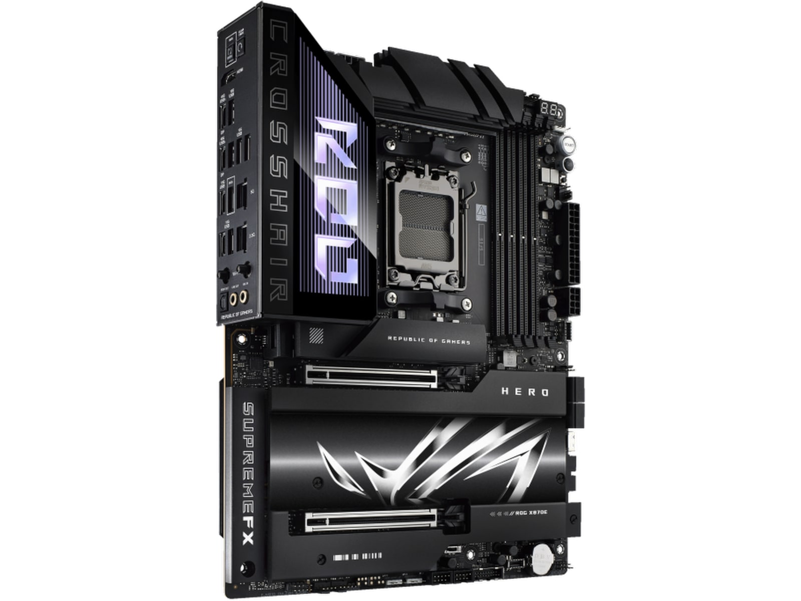 ASUS ROG Crosshair X870E Hero Hovedkort AMD Socket