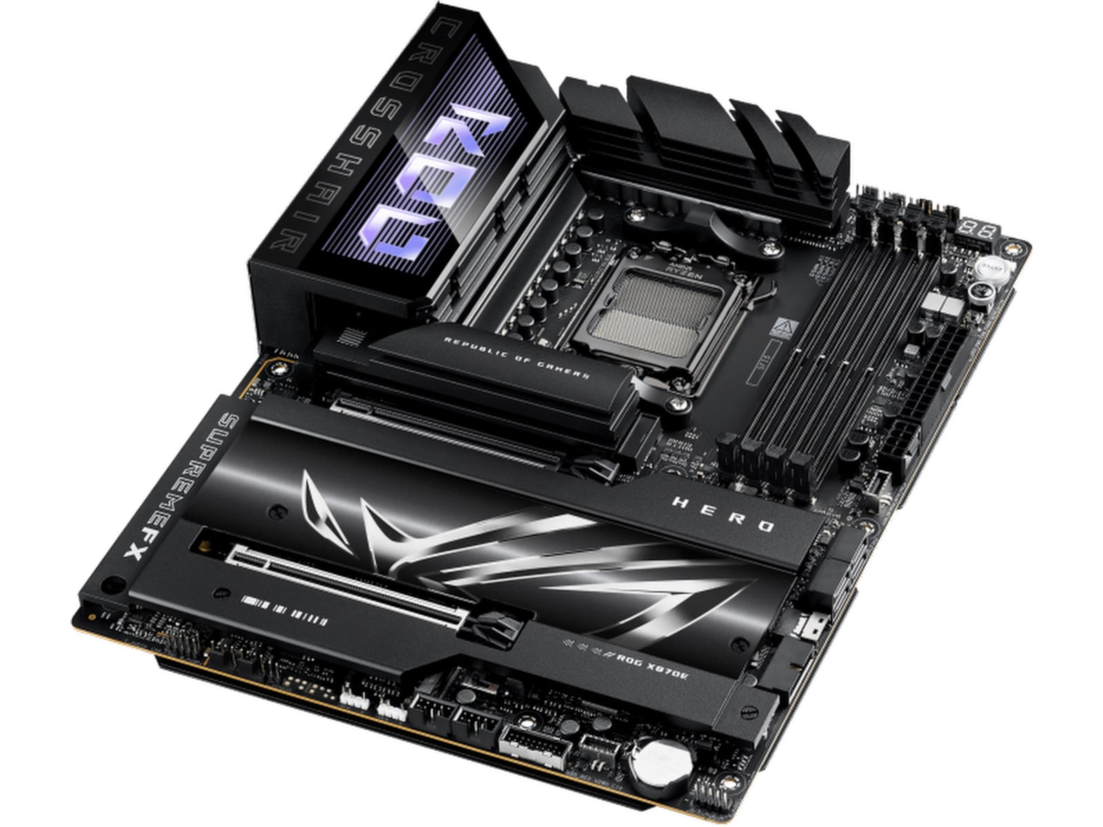 ASUS ROG Crosshair X870E Hero Hovedkort AMD Socket