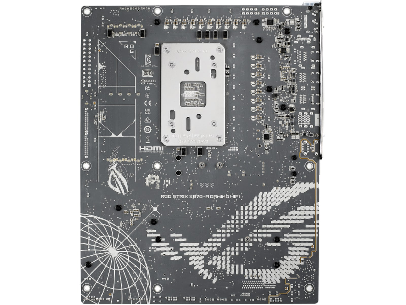 ASUS ROG Strix X870-A GAMING WIFI Hovedkort (hvit) AMD Socket