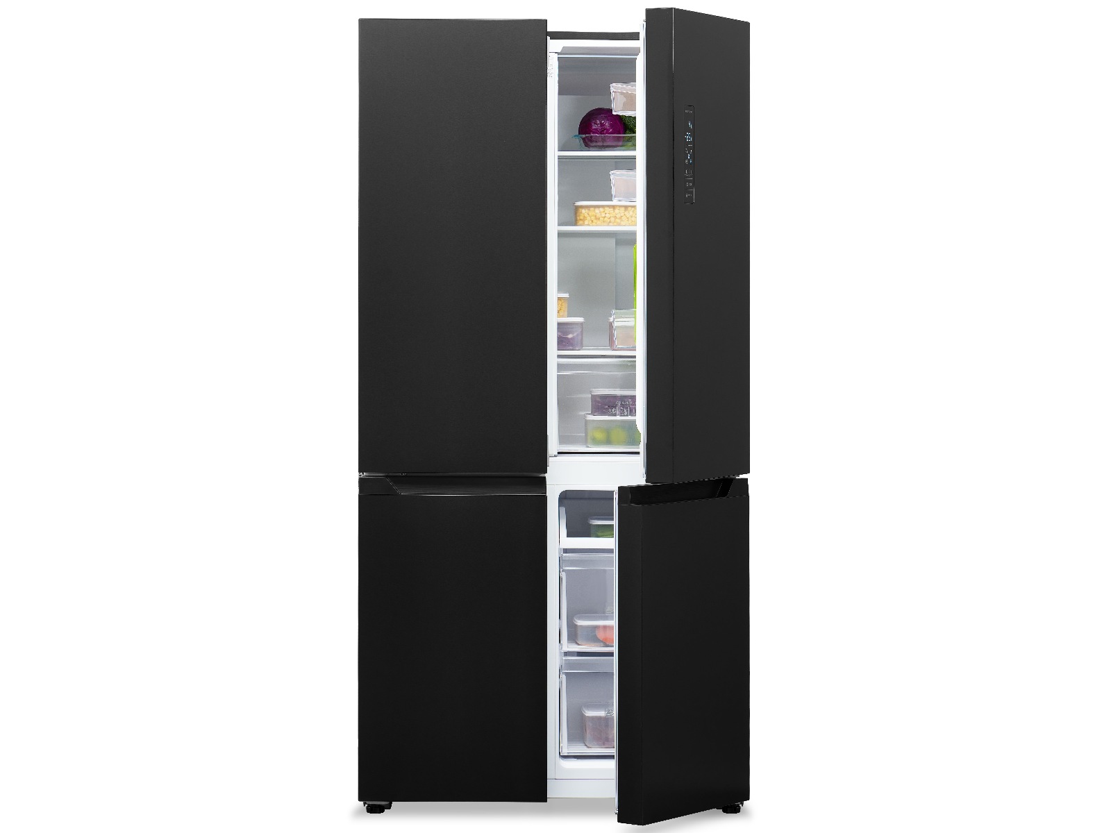 Avant MDR91DI1 Side-by-side kjøle- og fryseskap (sort) Side-by-side kjøleskap