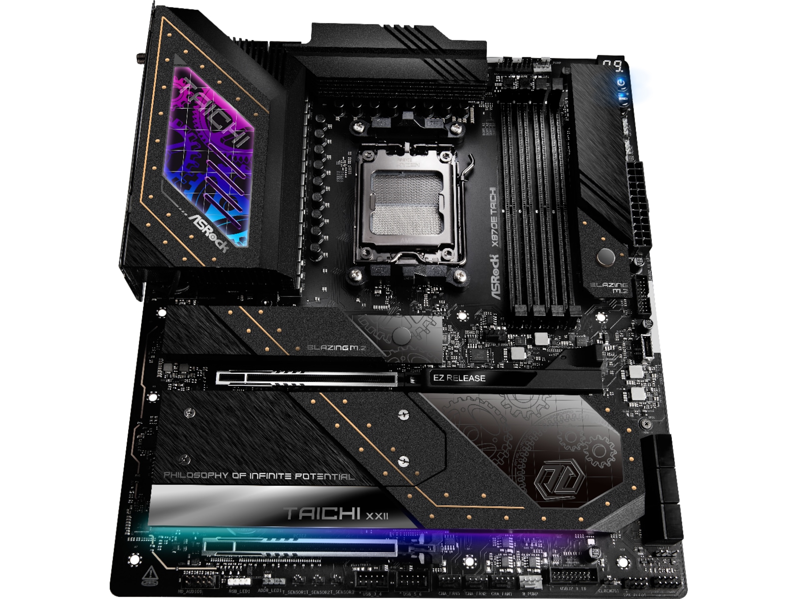 ASRock X870E Taichi Hovedkort AMD Socket