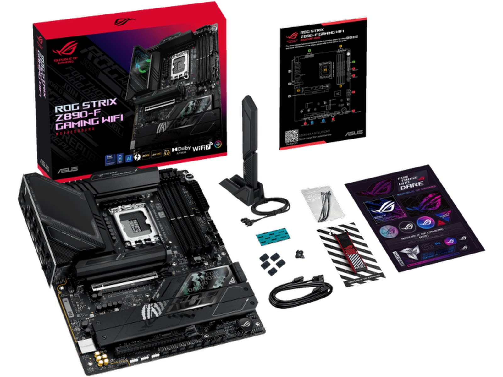 Asus ROG Strix Z890-F Gaming WIFI Hovedkort Intel Socket