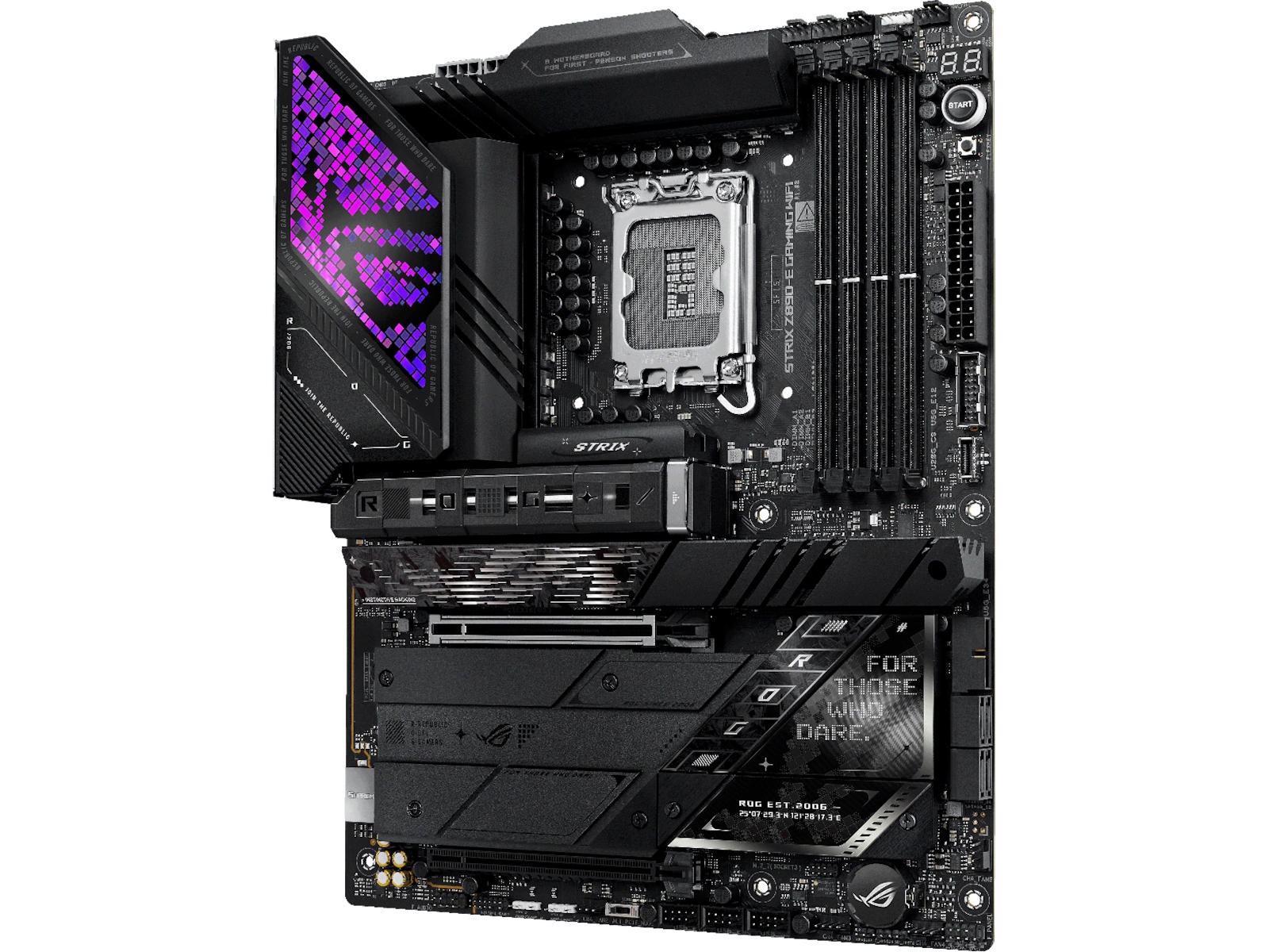 Asus ROG Strix Z890-E Gaming WIFI Hovedkort Intel Socket
