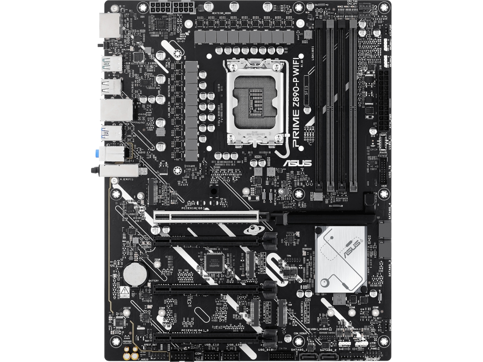 Asus Prime Z890-P WIFI Hovedkort Intel Socket