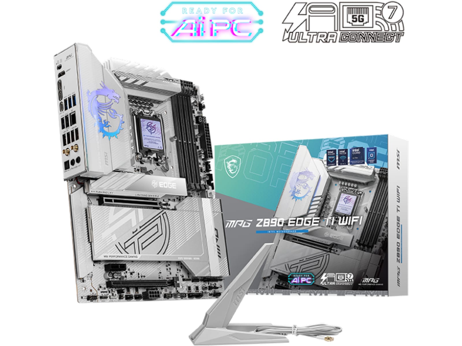 MSI MPG Z890 EDGE TI WIFI Hovedkort Intel Socket