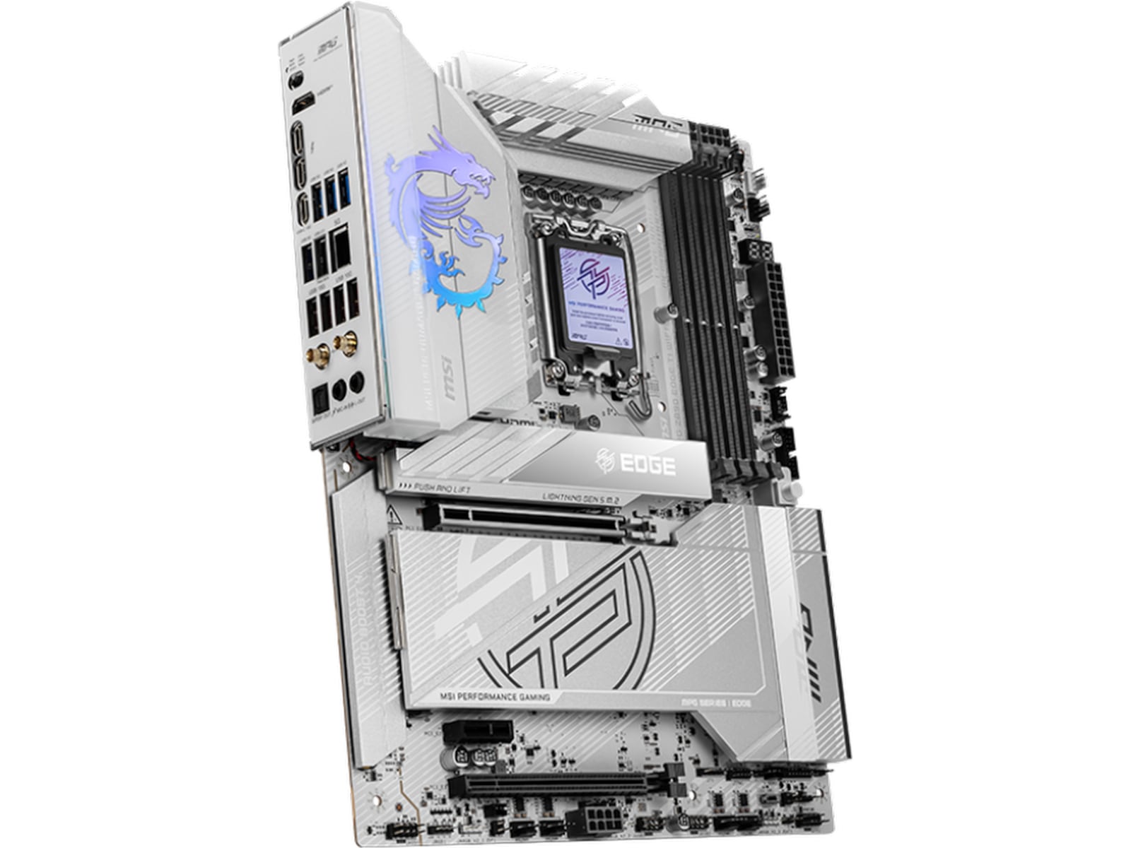 MSI MPG Z890 EDGE TI WIFI Hovedkort Intel Socket