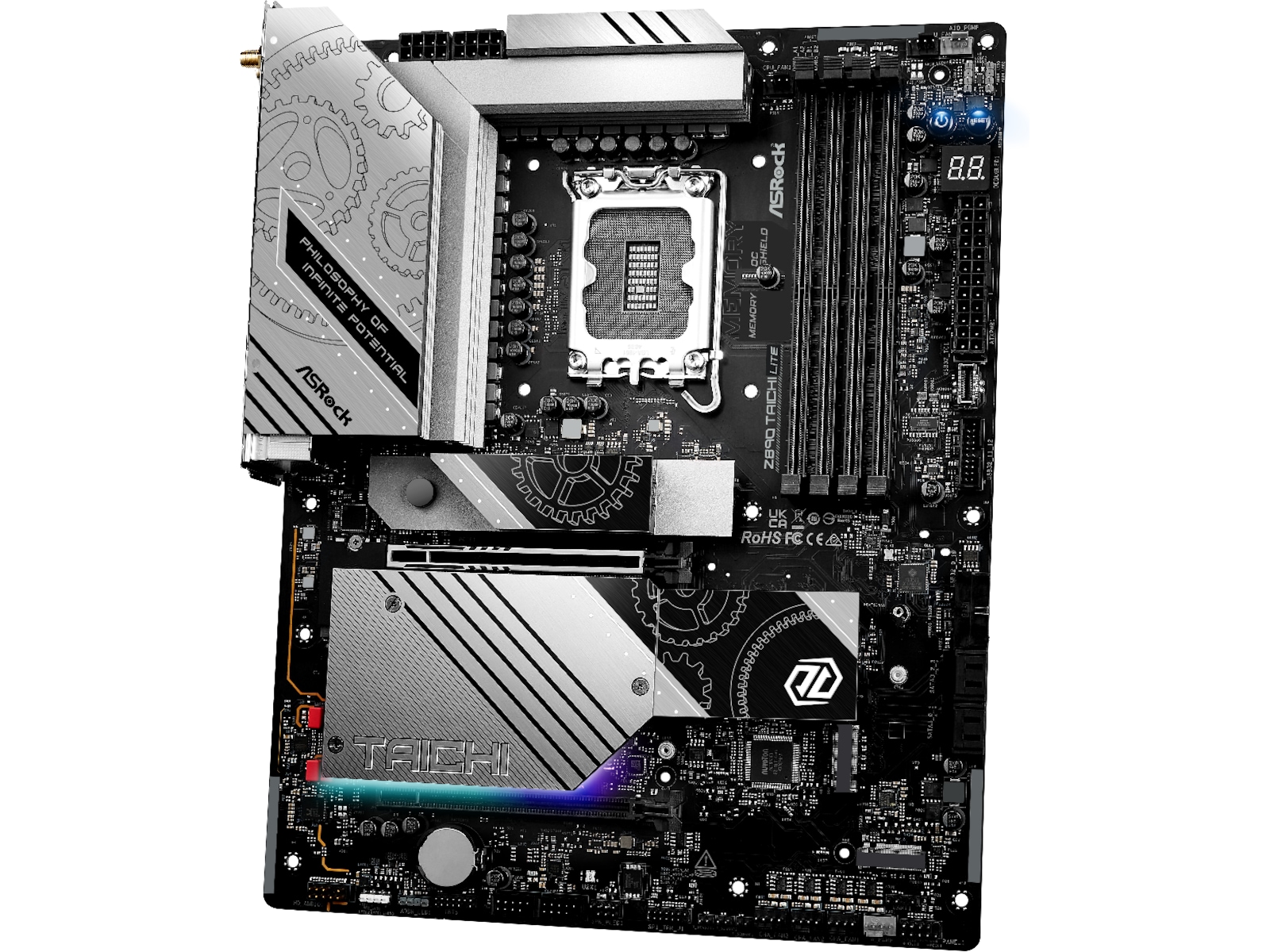 ASRock Z890 TAICHI LITE Hovedkort Intel Socket