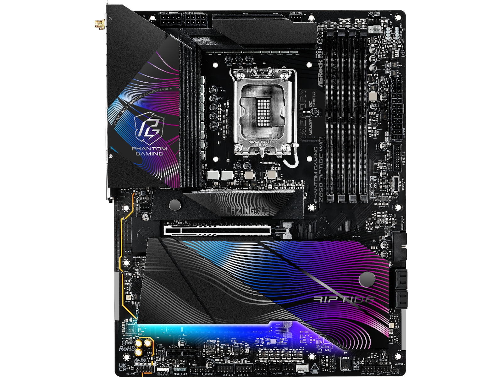 ASRock Z890 RIPTIDE WIFI Hovedkort Intel Socket